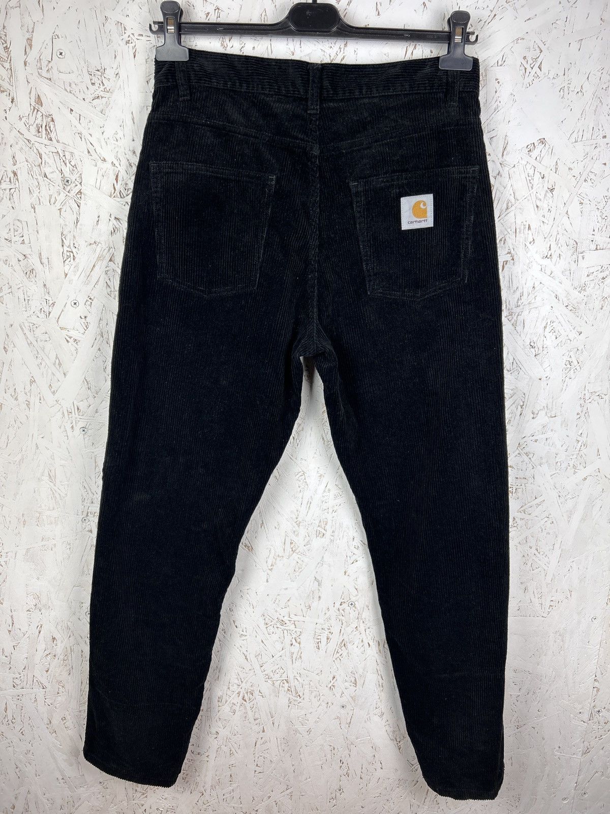 Carhartt Carhartt Newel Pant Corduroy Velvet Pants Size 30 Black Size US 30 / EU 46 - 1 Thumbnail
