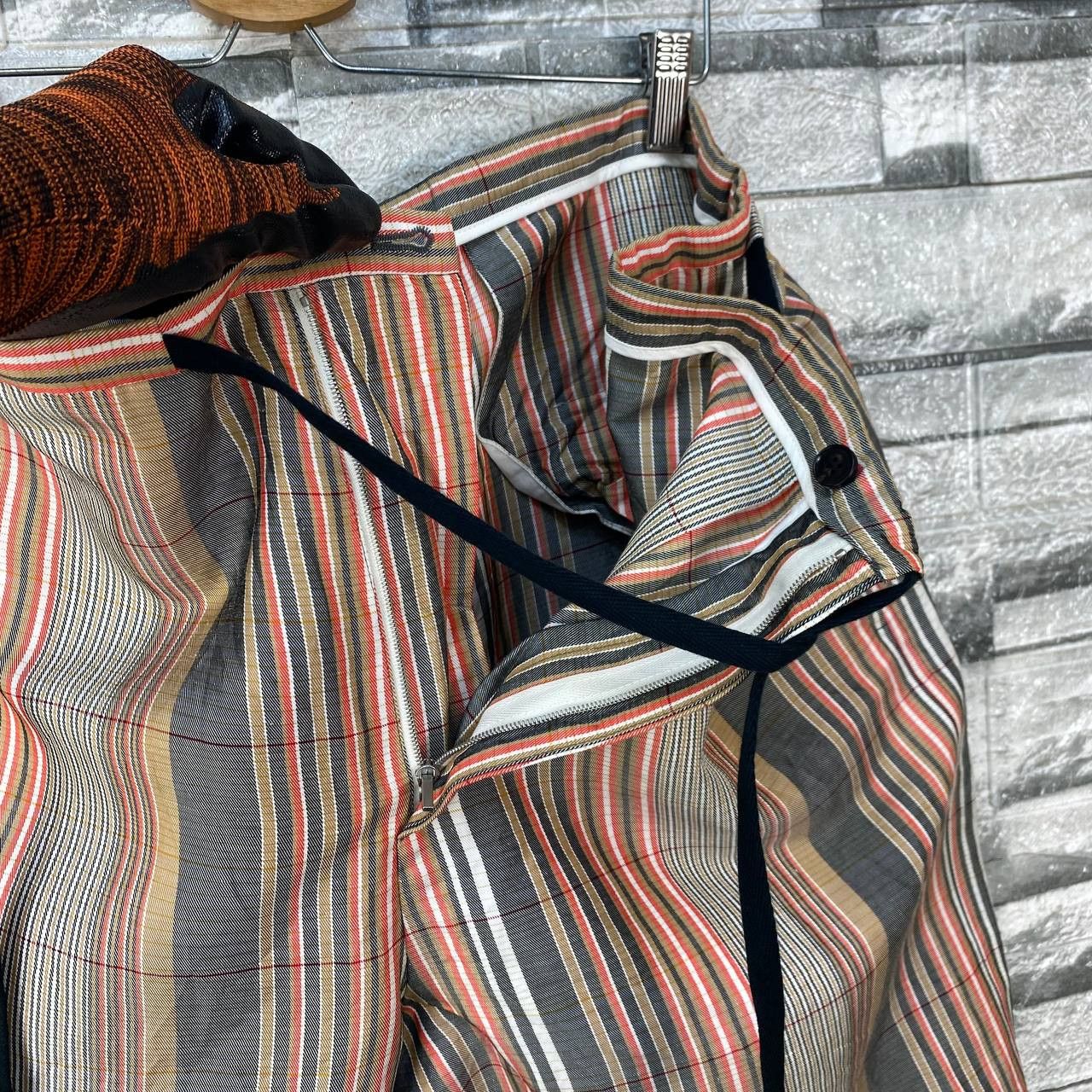Jil Sander SS19 Jil Sander Rainbow Striped Minimalist Linen&Viscose Size US 36 / EU 52 - 8 Thumbnail