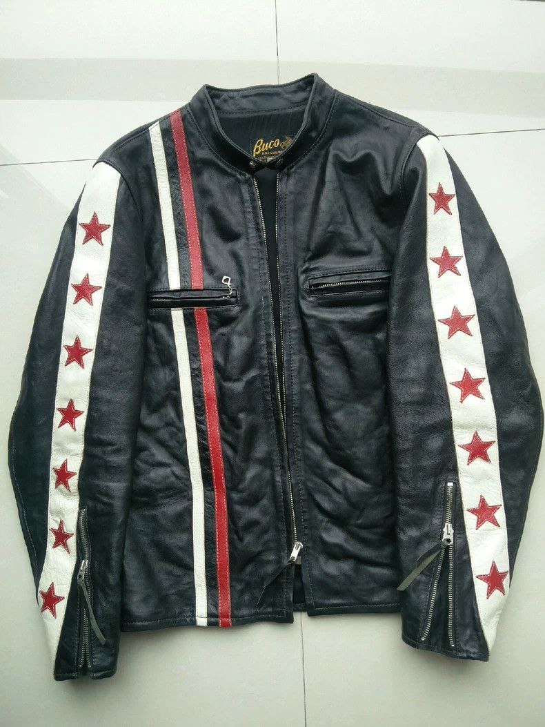 The Real McCoy's The Real McCoy'sbuco j100 nonbeck 333 beck666 Marpipi leath Size US L / EU 52-54 / 3 - 1 Thumbnail