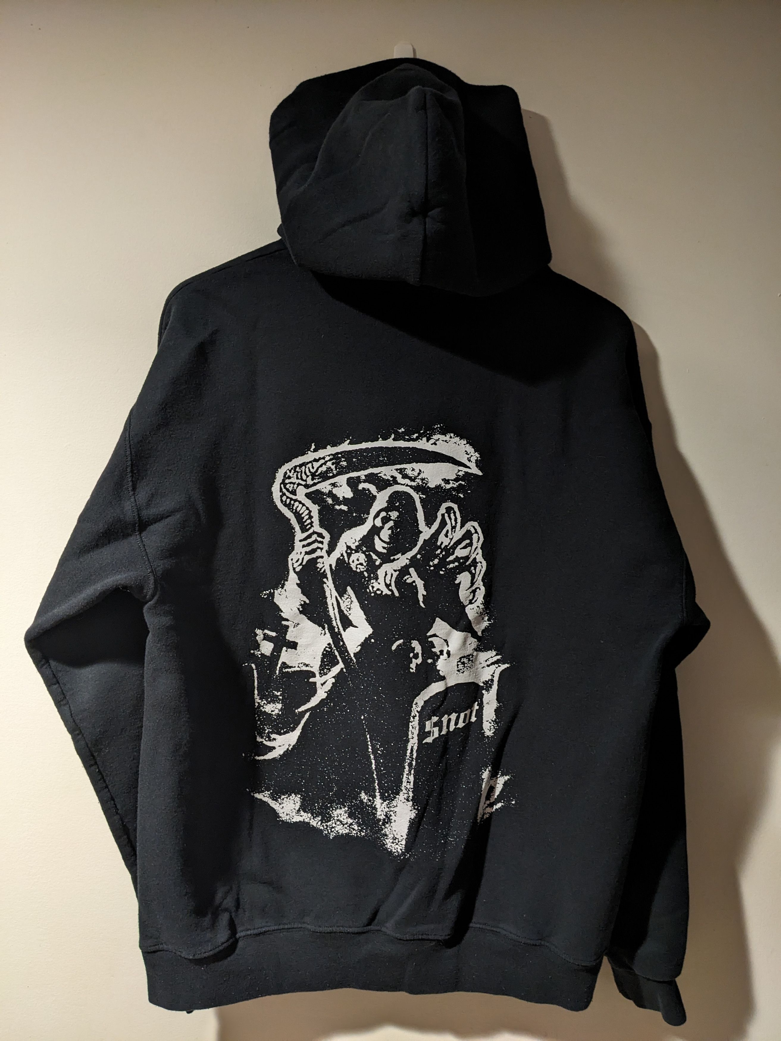 Band Tees $not New York Rapper Grim Reaper Black Large Hoodie Size US L / EU 52-54 / 3 - 1 Thumbnail