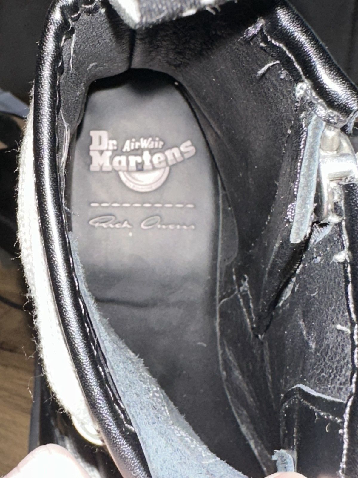 Dr. Martens × Rick Owens Dr Martens x Rick Owens 1460 Bex Size US 9.5 / EU 42-43 - 7 Thumbnail
