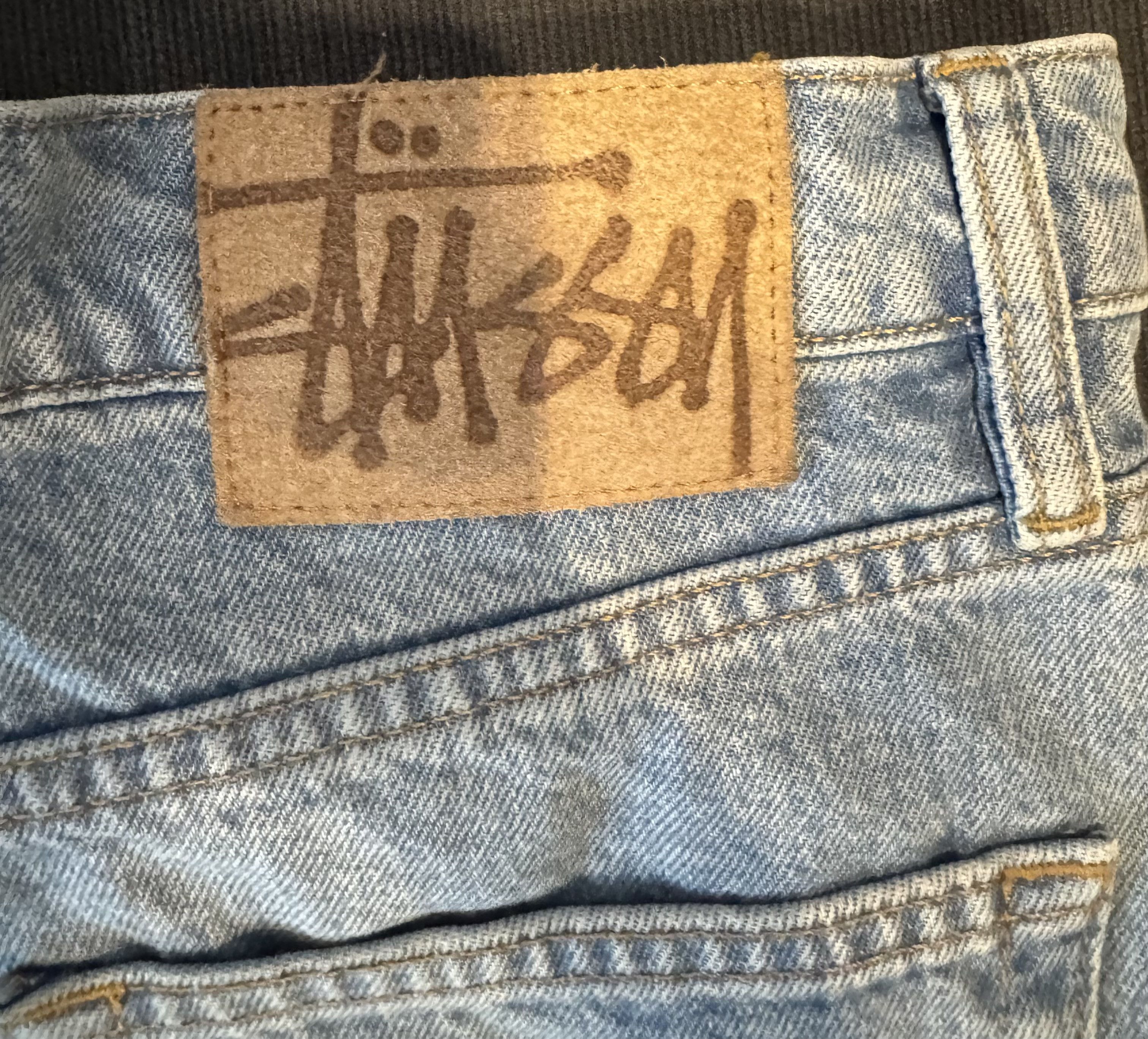Stussy Stonewashed Big O’l shorts Size US 29 - 5 Thumbnail