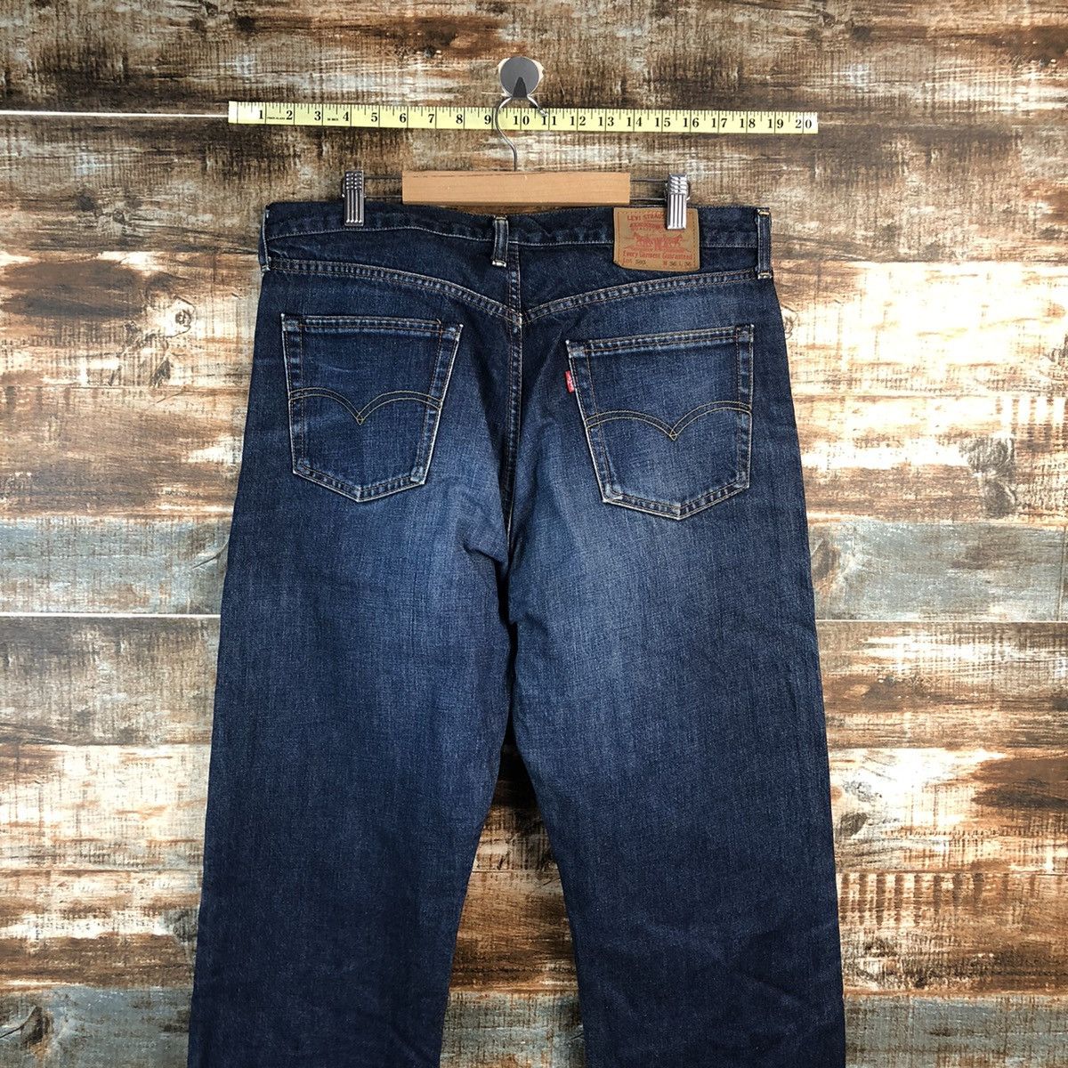 Levi's Levis 503 Blue Denim vintage Pants #A2613 Size US 36 / EU 52 - 13 Thumbnail
