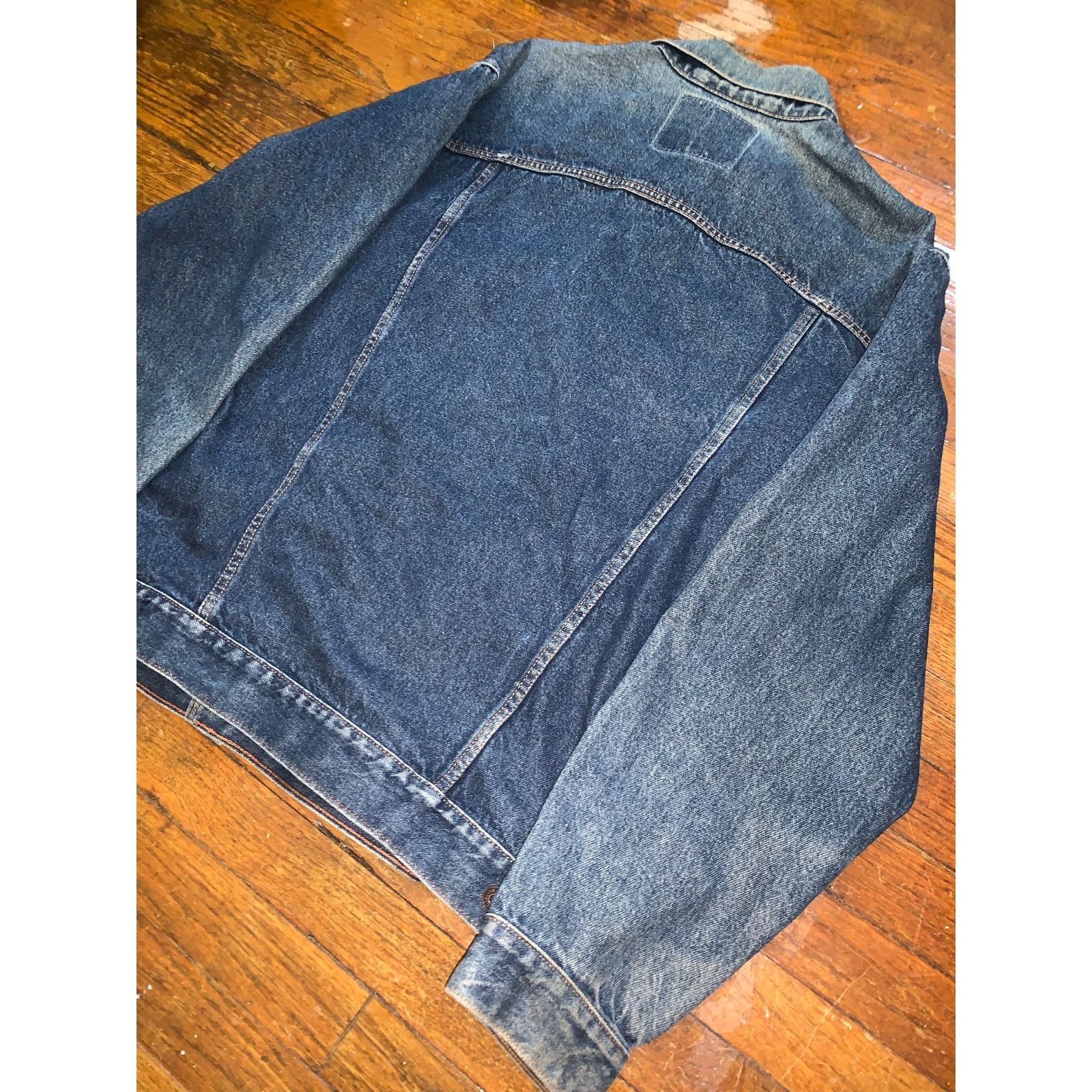 Levi's Levi Strauss Signature Denim Jacket Mens XL Medium Dark Wash Size US XL / EU 56 / 4 - 11 Thumbnail