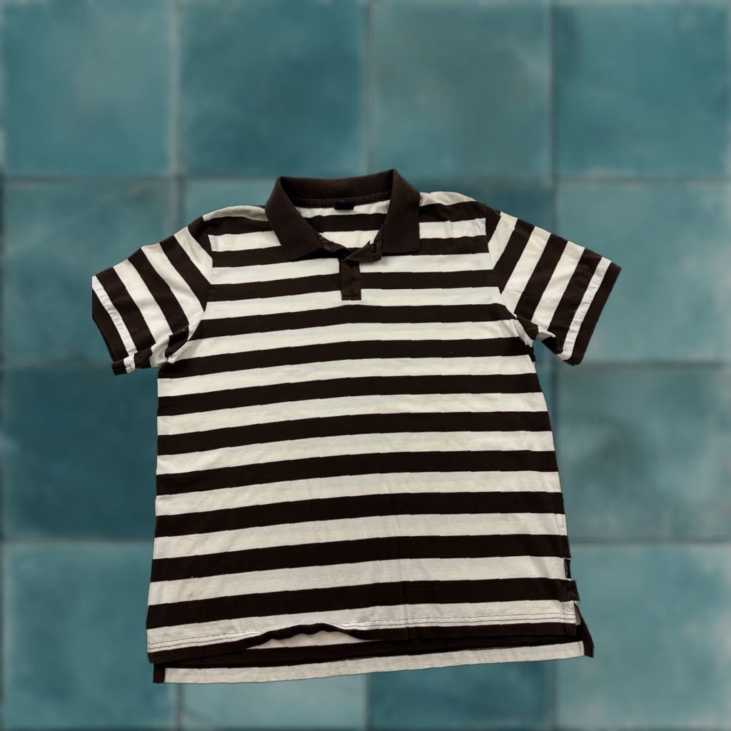 Nautica Nautica Polo Shirt Mens L Striped Short Sleeve Multicolor Logo 100% Cotton Knit Classic Fit Short Sleeve Polo Mens Boy? Size US L / EU 52-54 / 3 - 1 Thumbnail