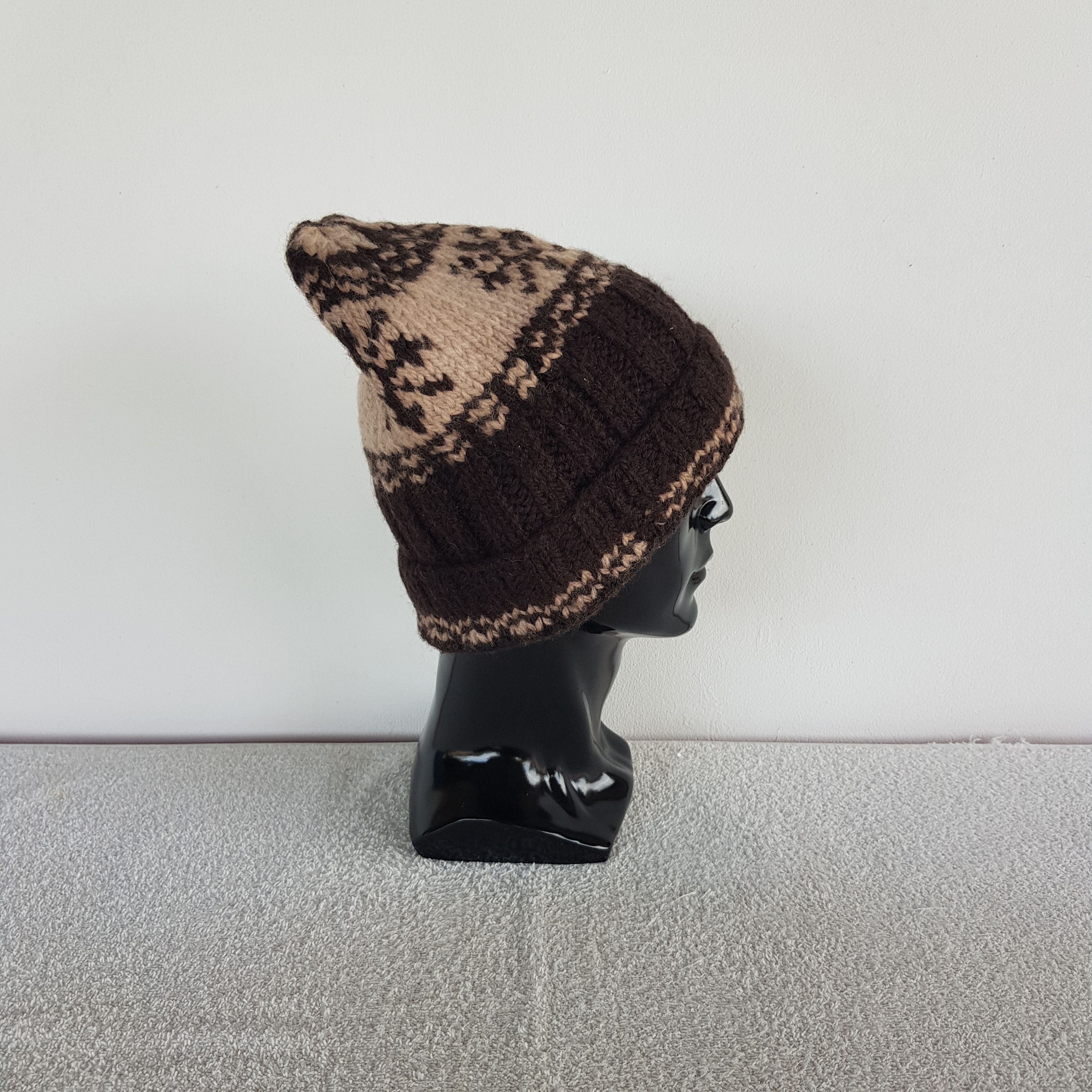 Other Vintage Fred Dare Beanie Hand Knit Crochet Snow Caps Hats Size ONE SIZE - 3 Thumbnail