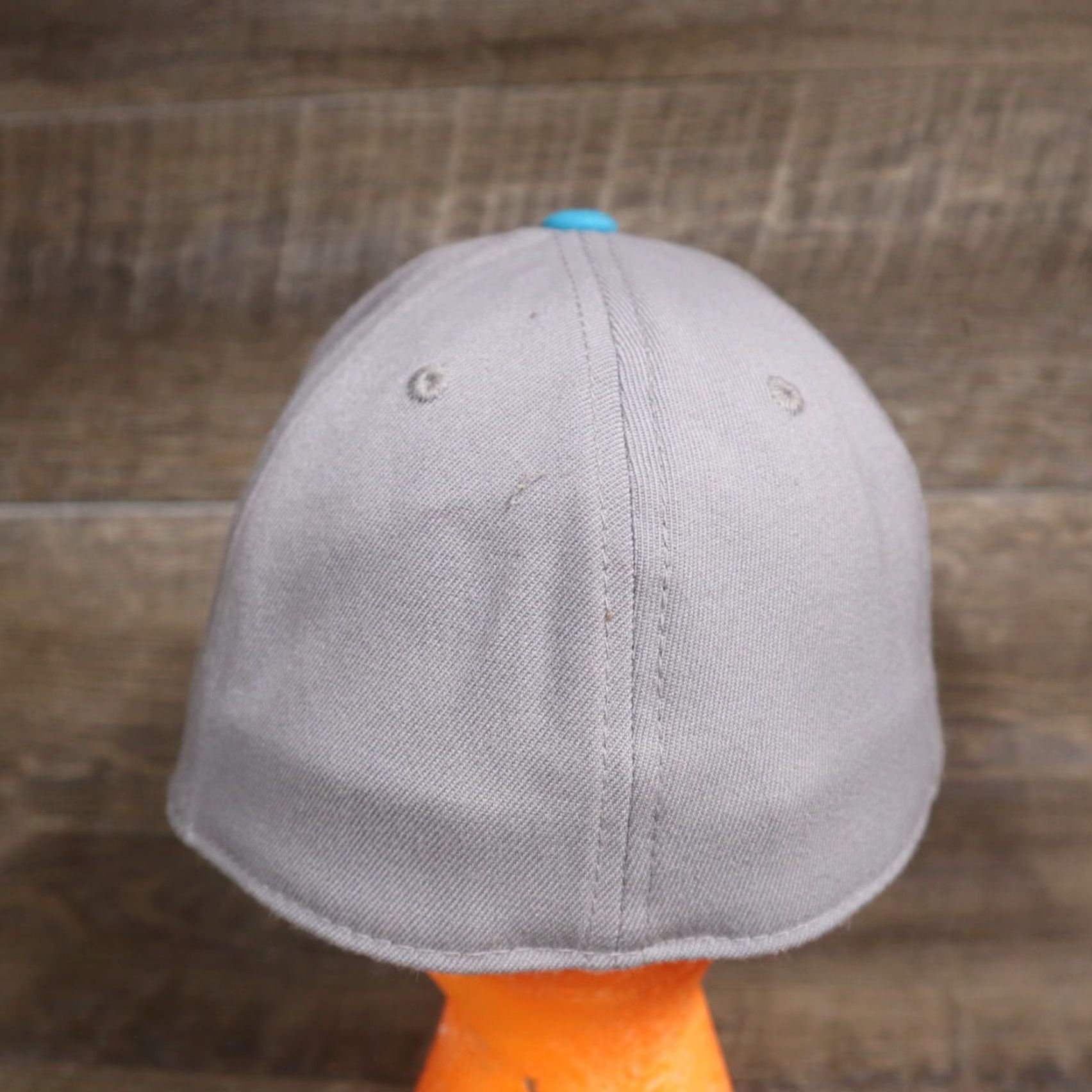 Lids LIDS Hat Baseball Cap Gray Adult 7 1/4 Adjustable Cotton Canvas Casual, Travel, Workwear Mens Size ONE SIZE - 4 Thumbnail