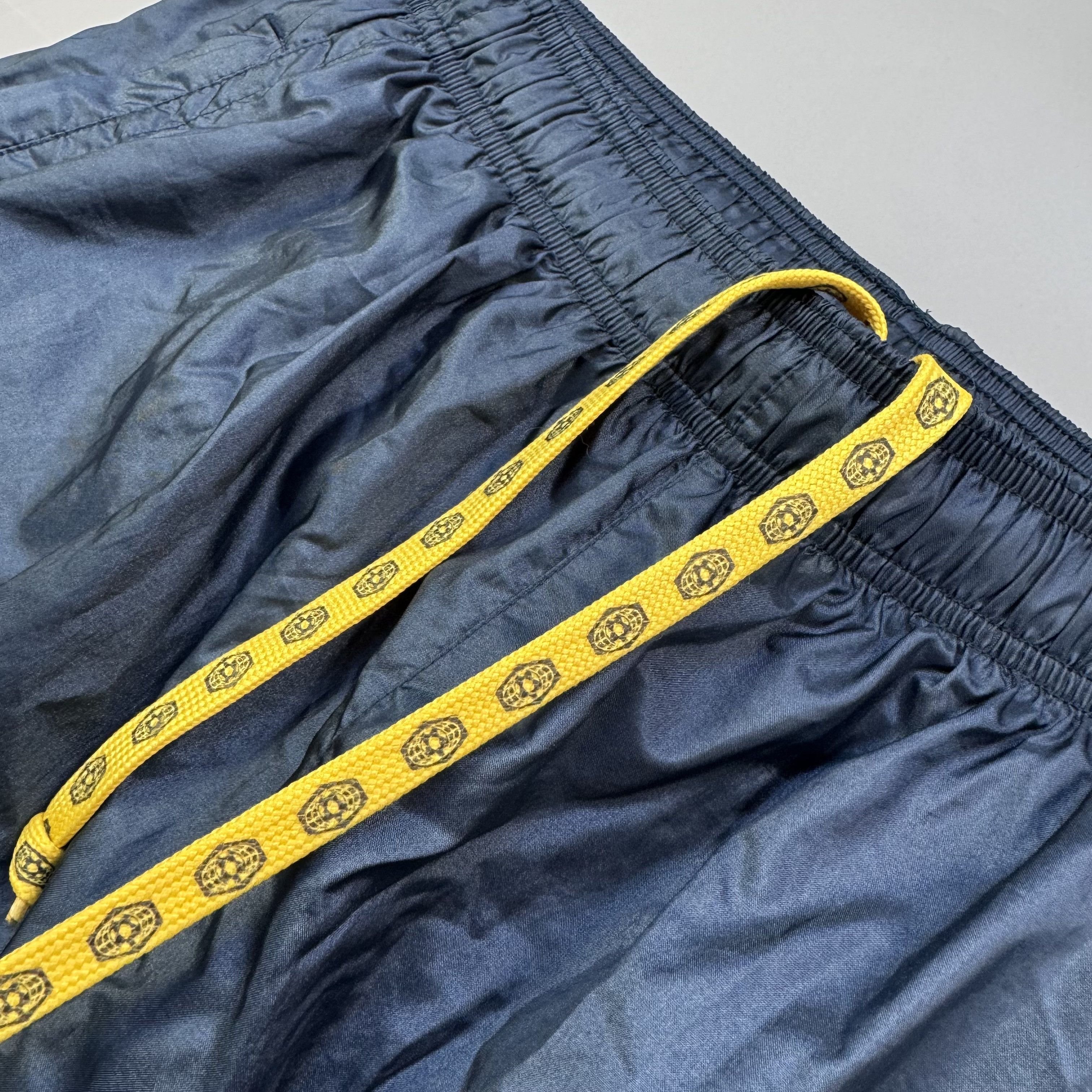 Nike × Vintage NIKE PREMIER 90S VINTAGE NYLON TRACK PANTS METALLIC BLUE Size US 34 / EU 50 - 8 Thumbnail