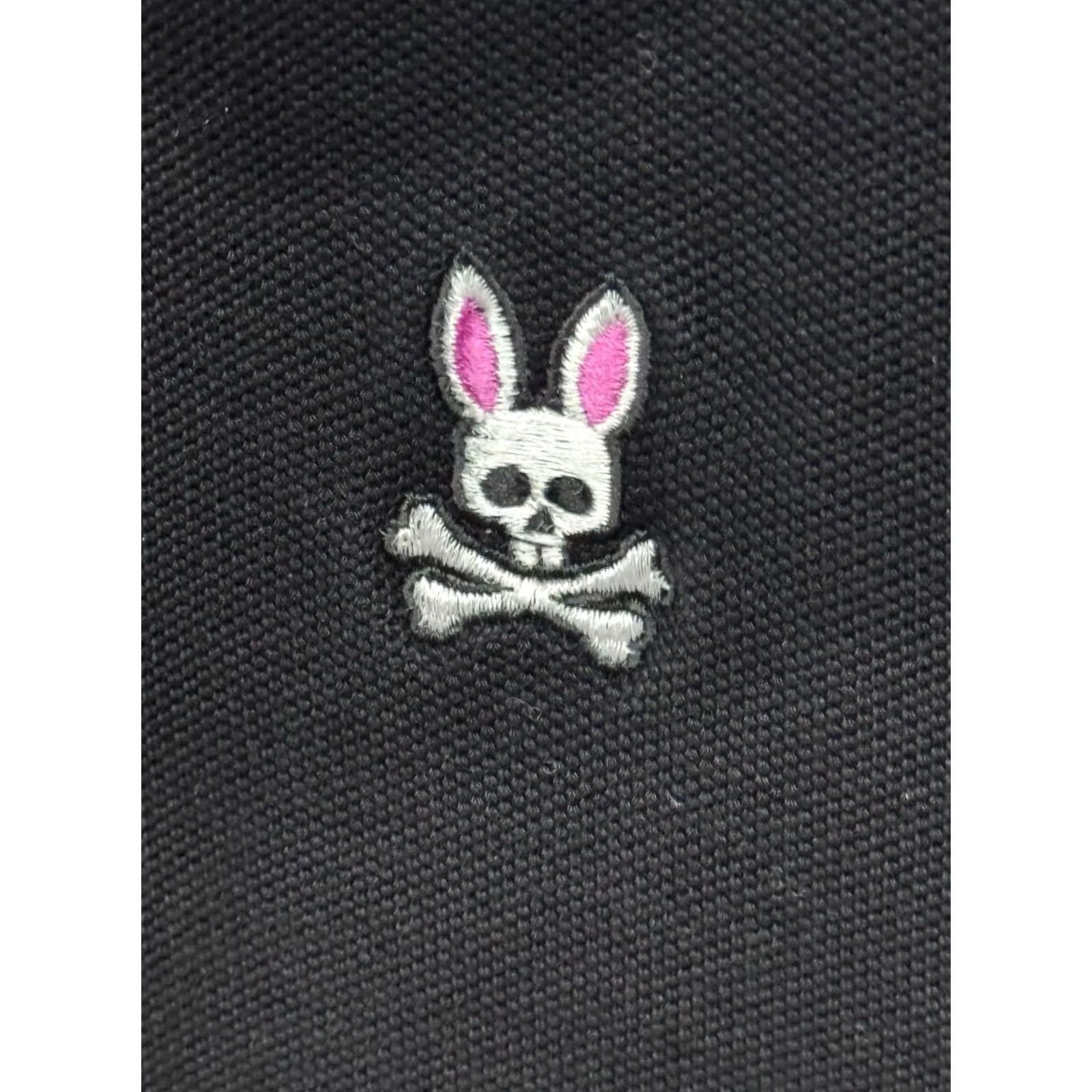 Psycho Bunny Psycho Bunny Polo Shirt Men 3XL Black EMbroidered Multicolor Polo Shirt Mens XXXL Size US XXL / EU 58 / 5 - 2 Thumbnail
