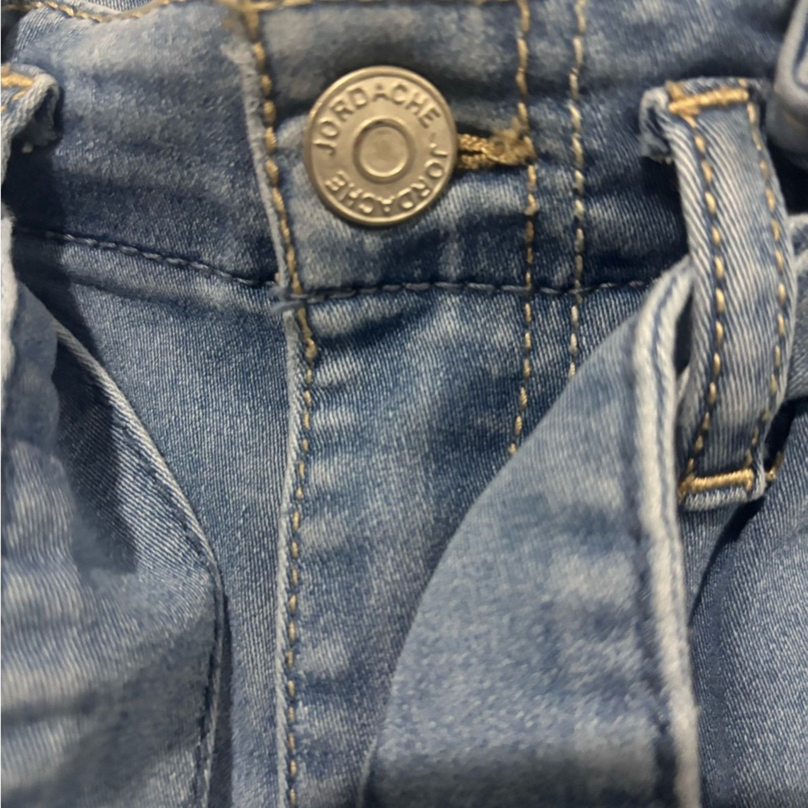 Jordache Jordache Sky Blue Wide Leg Jeans Size Girls 10 Size 32" / US 10 / IT 46 - 4 Thumbnail