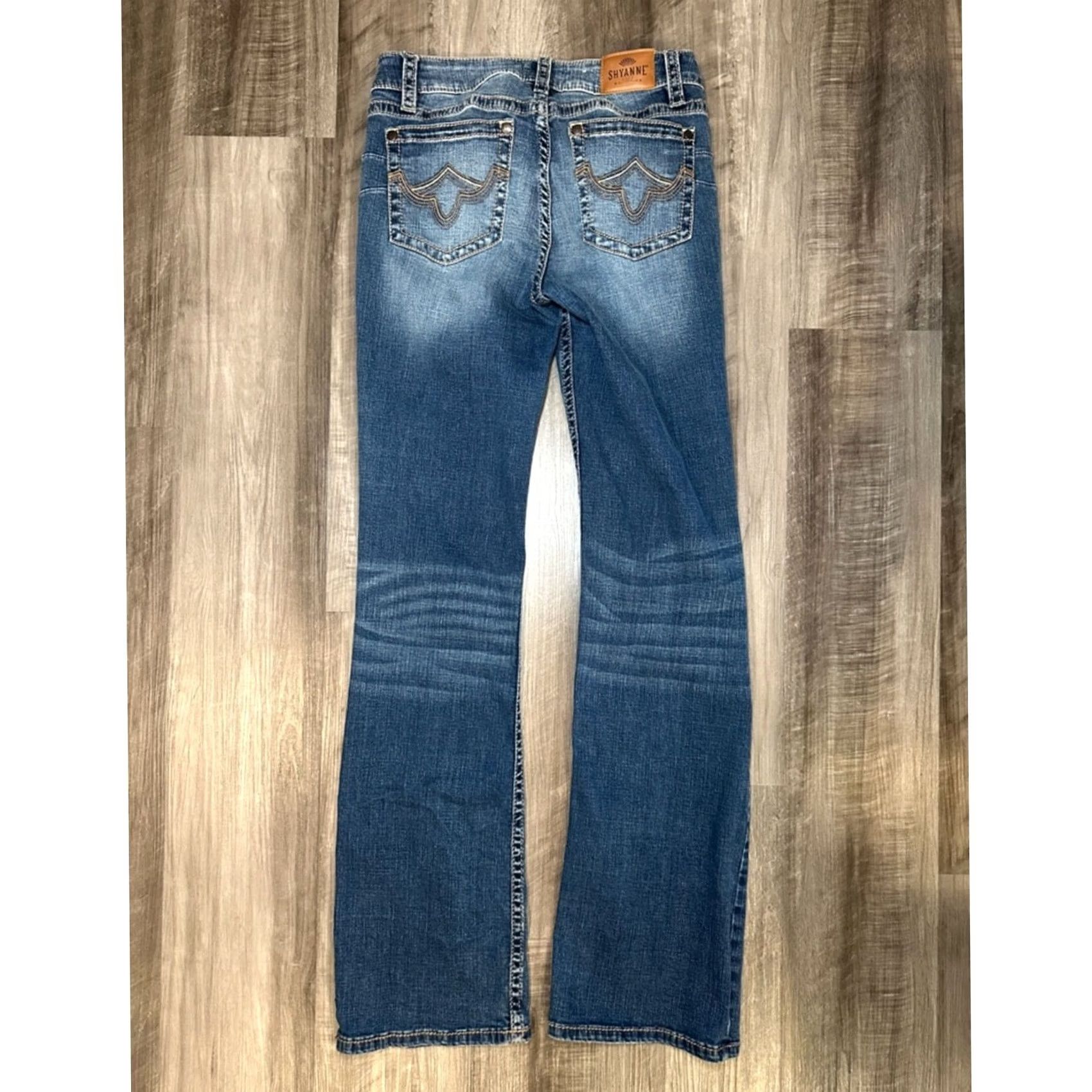 Vintage Shyanne Tidal Bootcut Riding Jeans Shirt? Size 30" / US 8 / IT 44 - 2 Thumbnail