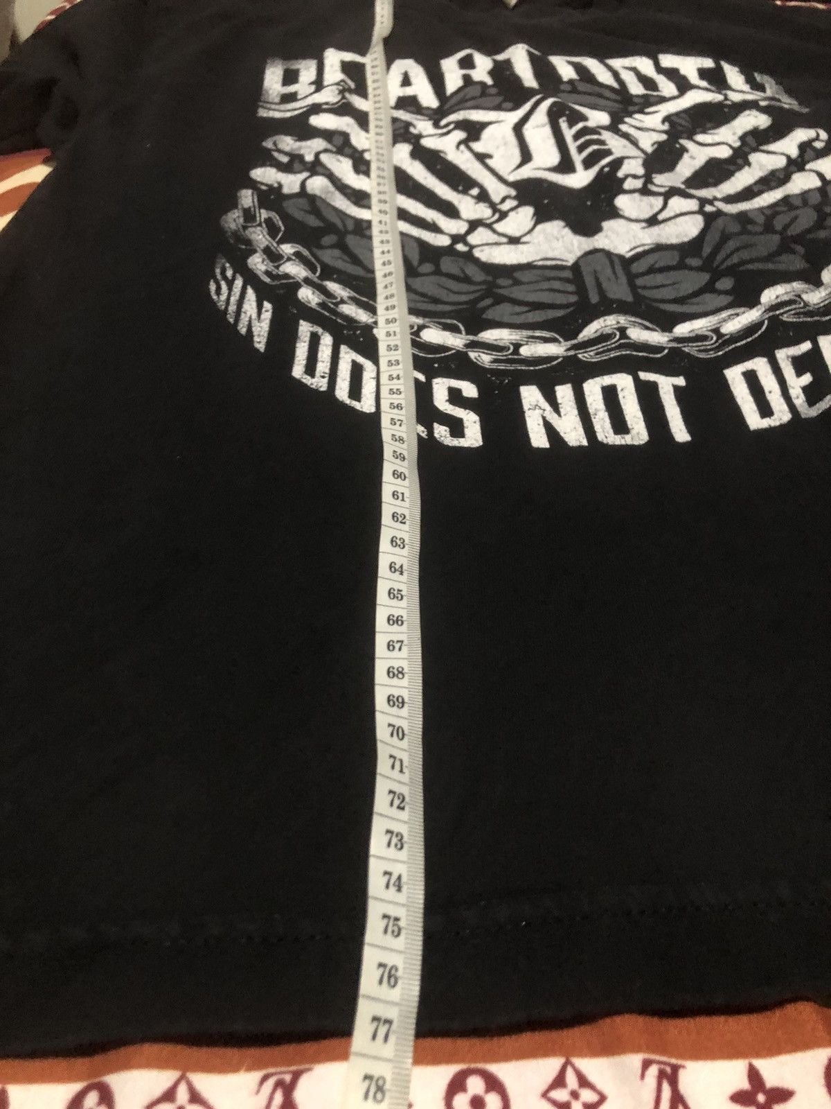 BEARTOOTH “DEAD” 2014 ALBUM DISGUSTING BAND TEE