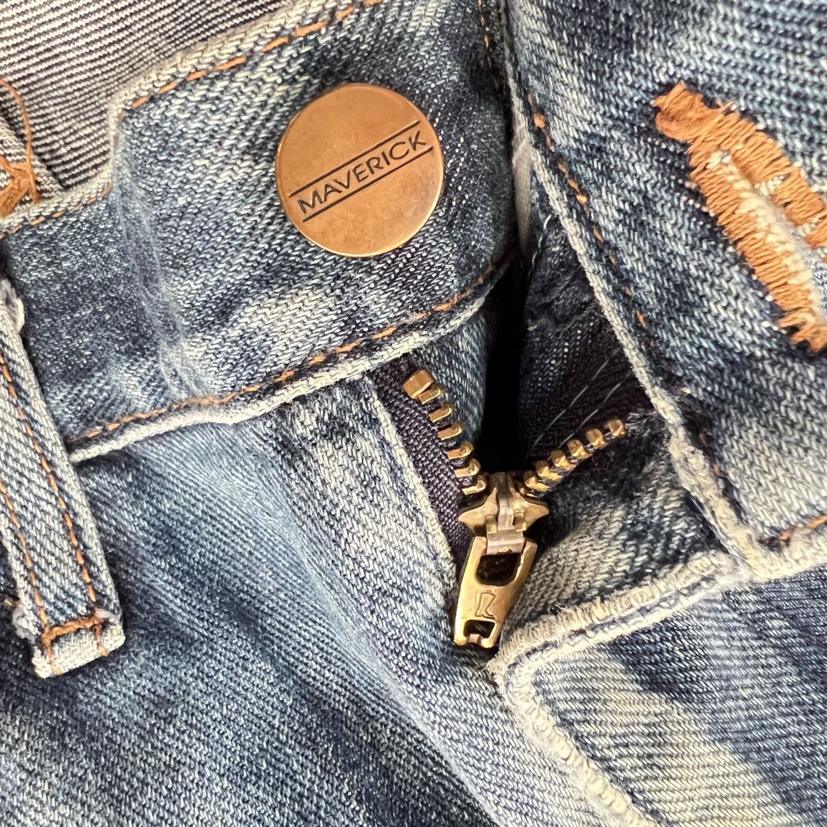 Other vintage maverick jeans denim head and back buckle Size US 29 - 9 Thumbnail