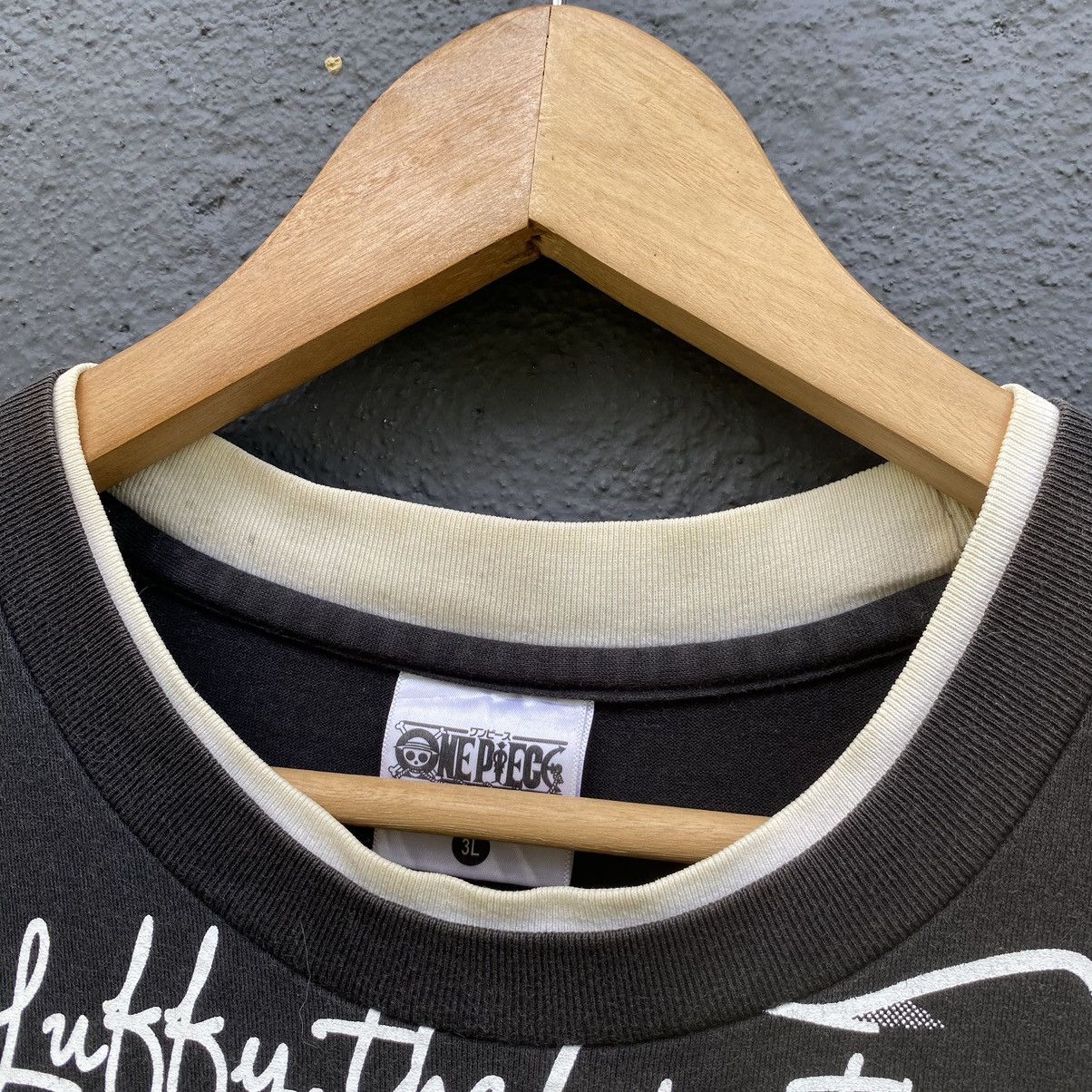 One Piece Thrashed Faded Vintage Y2K Ace One Piece ERD GRUNGE TEE Size US XL / EU 56 / 4 - 3 Thumbnail