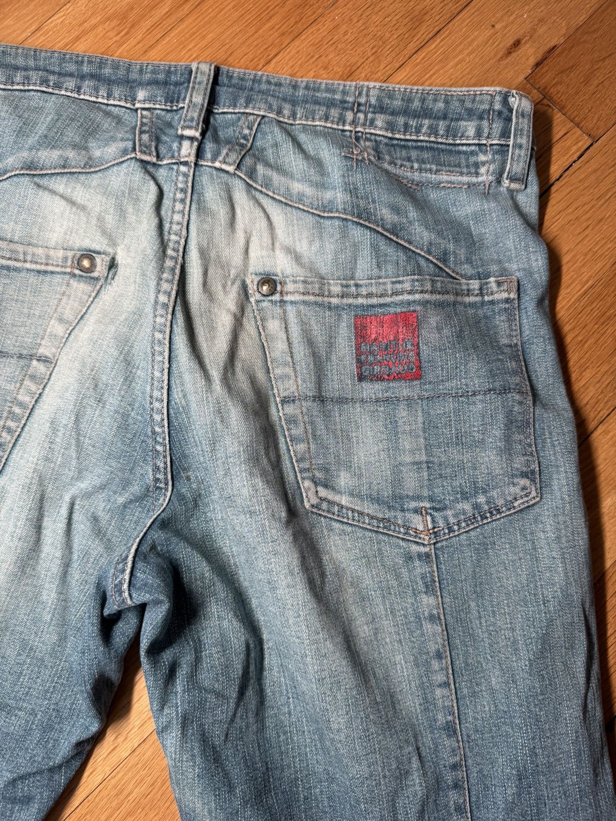 Marithe + Francois Girbaud Marithe Francois Girbaud Denim Red Blue Size US 30 / EU 46 - 9 Thumbnail