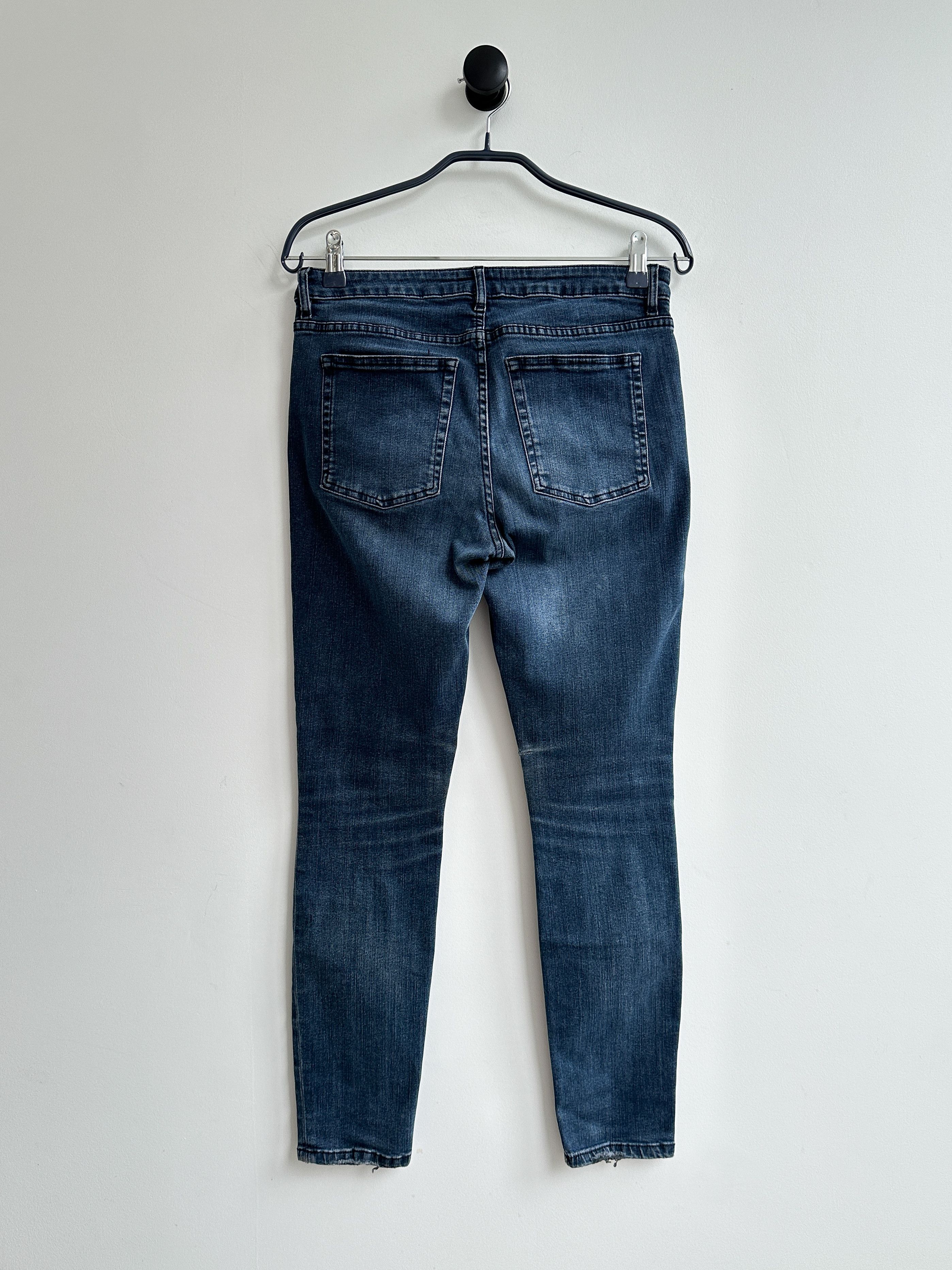 Acne Studios Acne Studios Blue Denim Pants Skinny 29x32 Size 29" - 2 Thumbnail