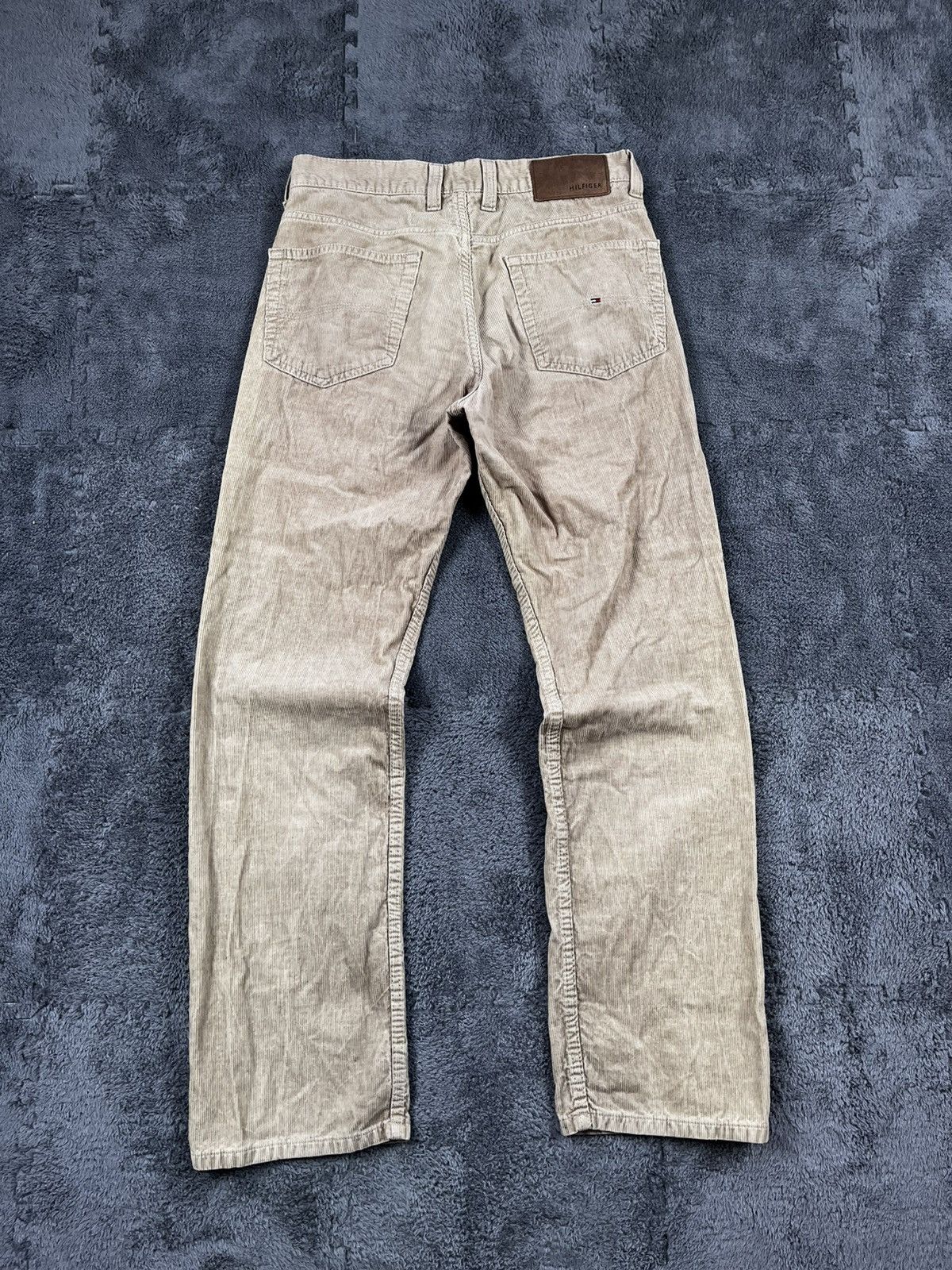 Tommy Hilfiger Vintage Y2K Tommy Hilfiger Corduroy Sand Pants Casual Size US 32 / EU 48 - 2 Thumbnail