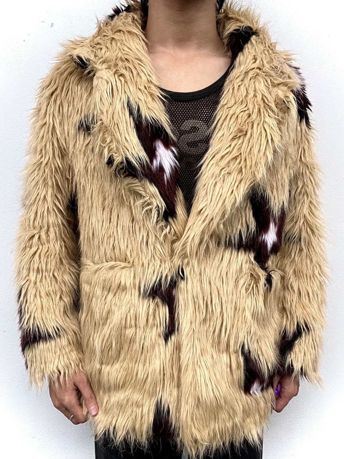 Japanese Brand Los Angeles Project Star Fur Jacket Size US L / EU 52-54 / 3 - 1 Thumbnail