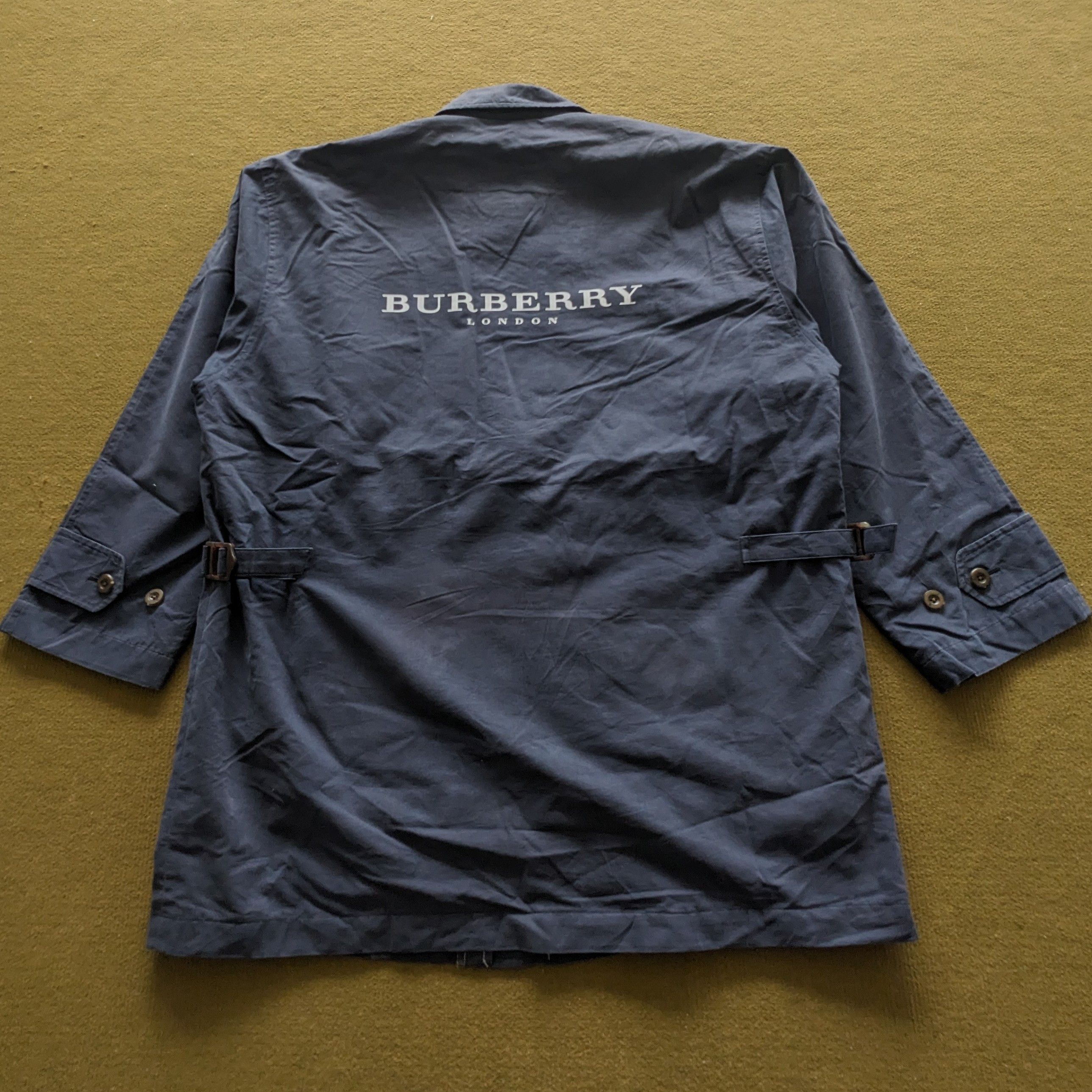 Burberry Vintage BURBERRY London Luxury Brand Trench Custom Coat Size US XL / EU 56 / 4 - 1 Thumbnail