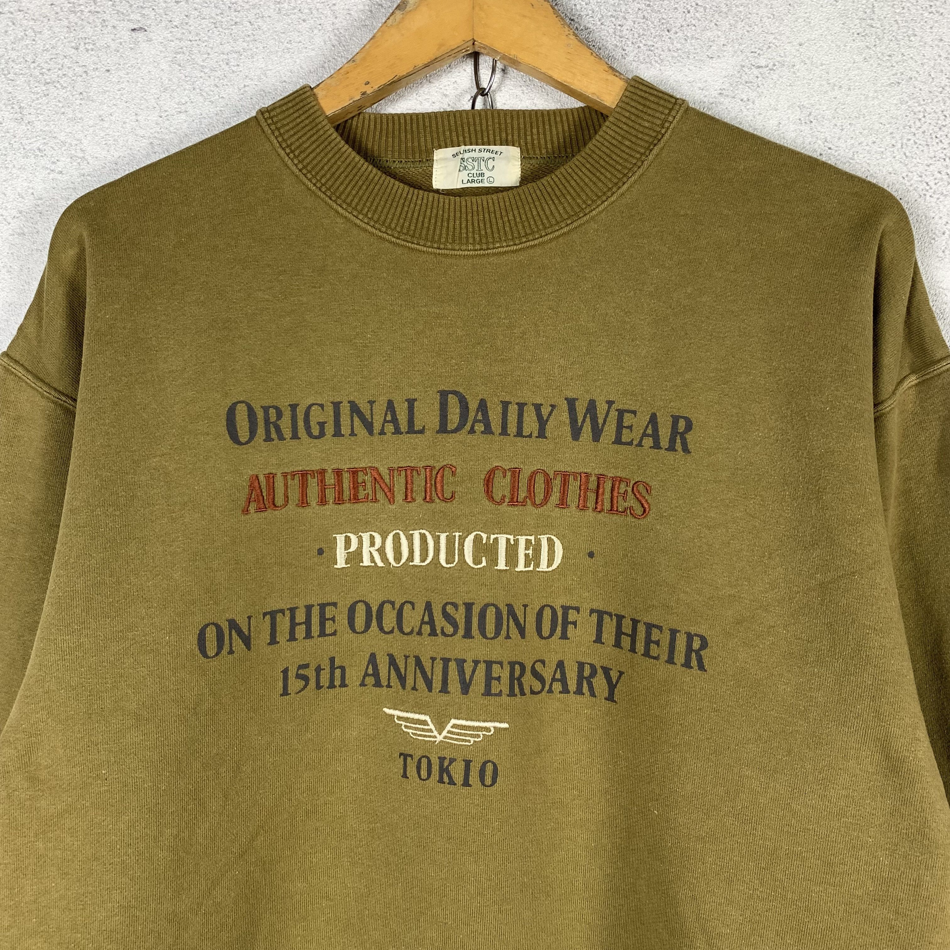 Vintage Vintage SSTC Club Tokio Sweatshirt Crewneck Size US M / EU 48-50 / 2 - 2 Thumbnail