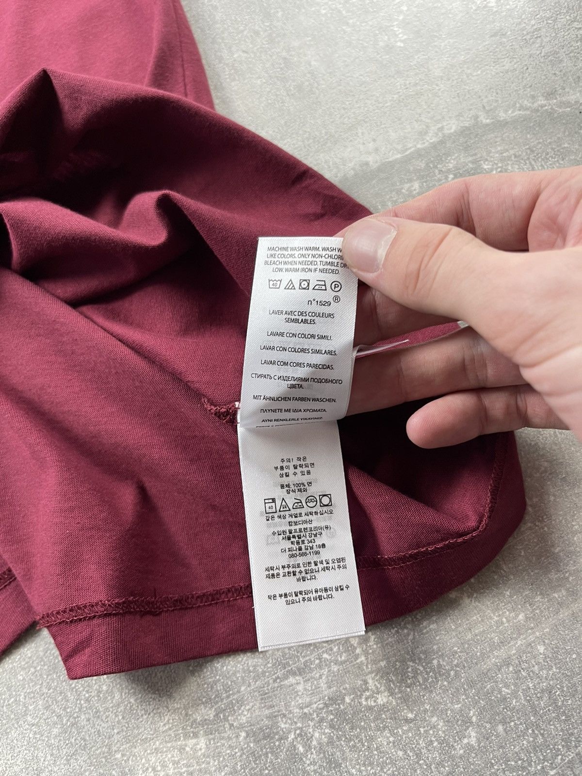 Polo Ralph Lauren Polo Ralph Lauren Burgundy Long Sleeve Logo Shirt Size US M / EU 48-50 / 2 - 10 Thumbnail