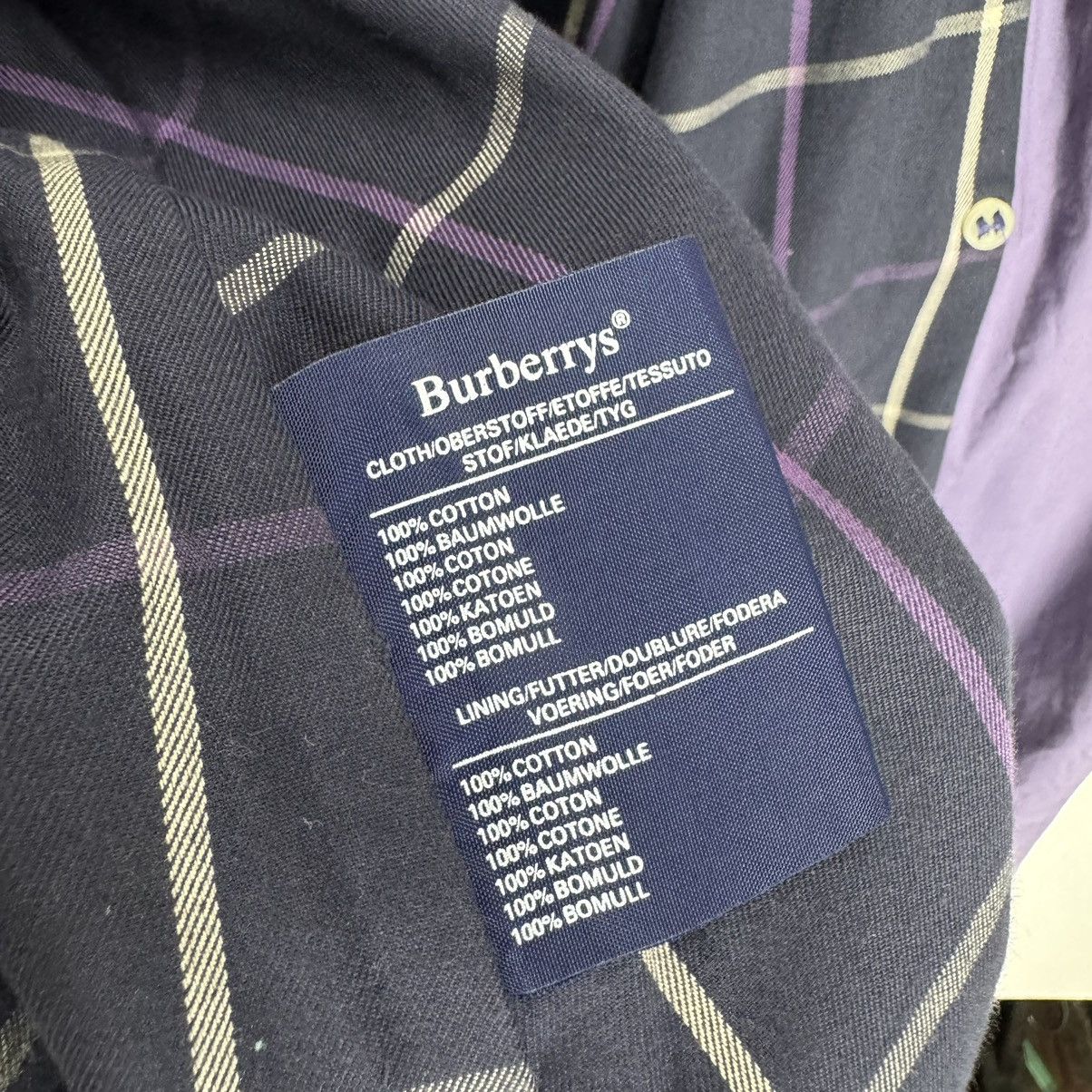 Burberry Prorsum ☀️BURBERRYS ENGLAND NOVA CHECK OVERCOAT JACKET Size M / US 6-8 / IT 42-44 - 14 Thumbnail