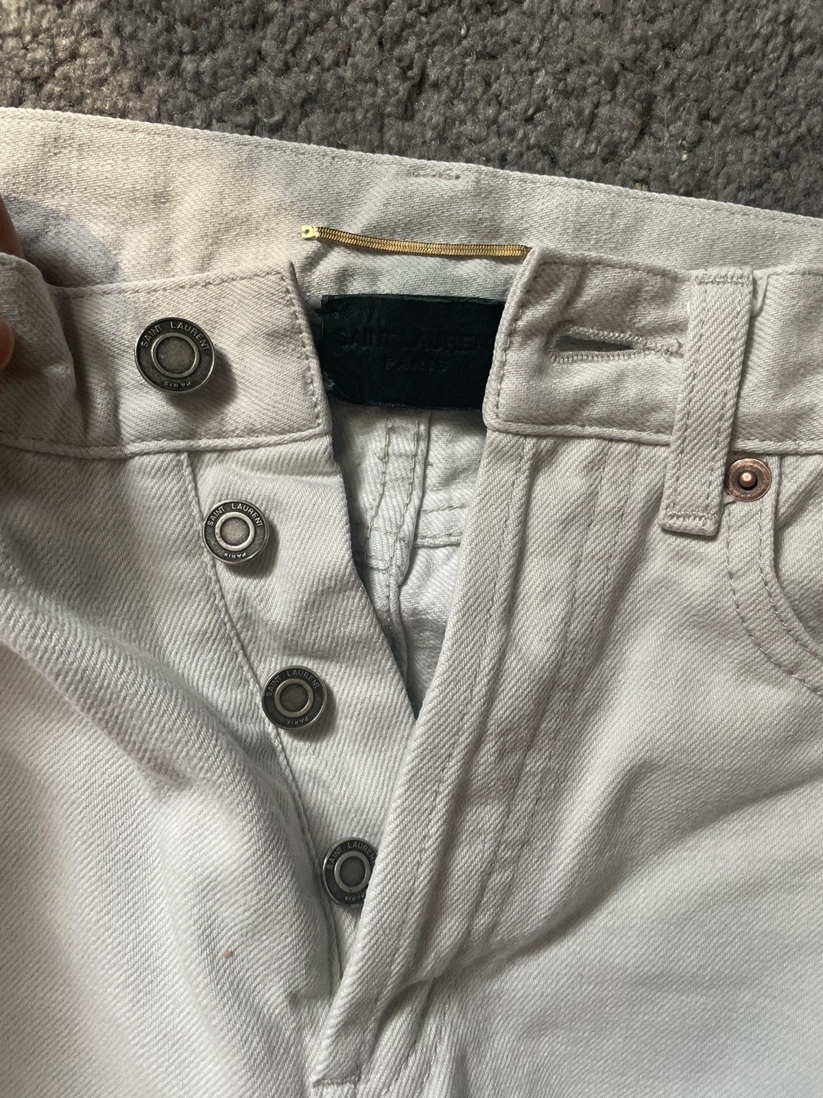 Saint Laurent Paris Saint Lauren Paris jeans Size 24" / US 00 / IT 34 - 6 Thumbnail
