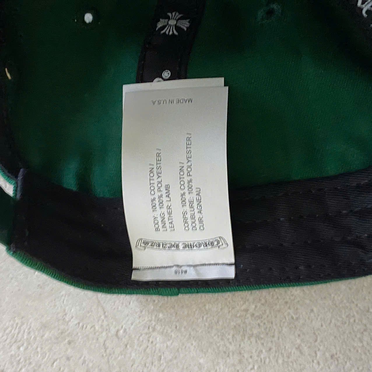 Chrome Hearts CHROME HEARTS UNSTRUCTURED Space Patch Trucker Hat Size ONE SIZE - 7 Thumbnail