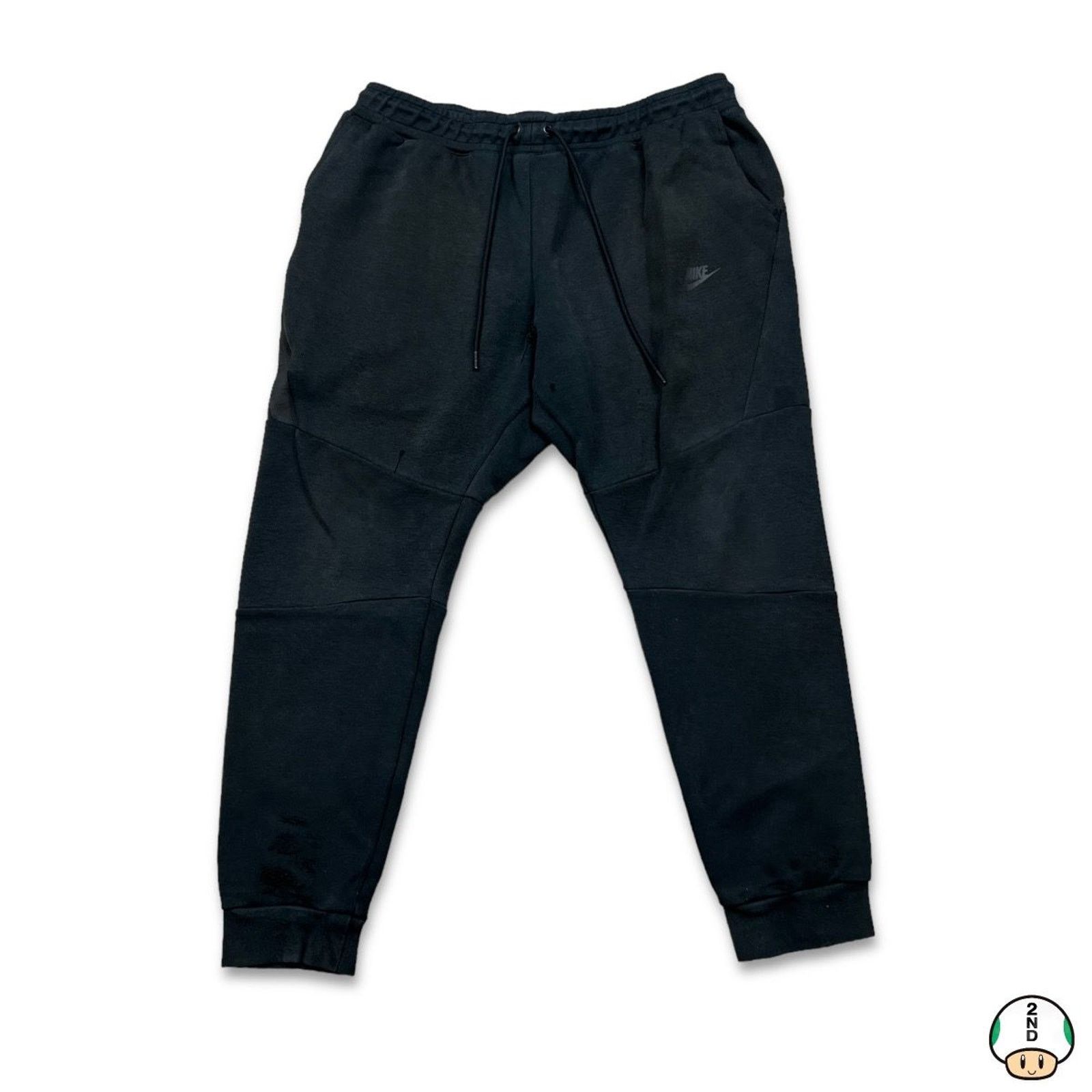 Nike × Vintage Nike Sportswear Sweatpants XL Tech Fleece Swoosh Distressed Size US 34 / EU 50 - 1 Thumbnail