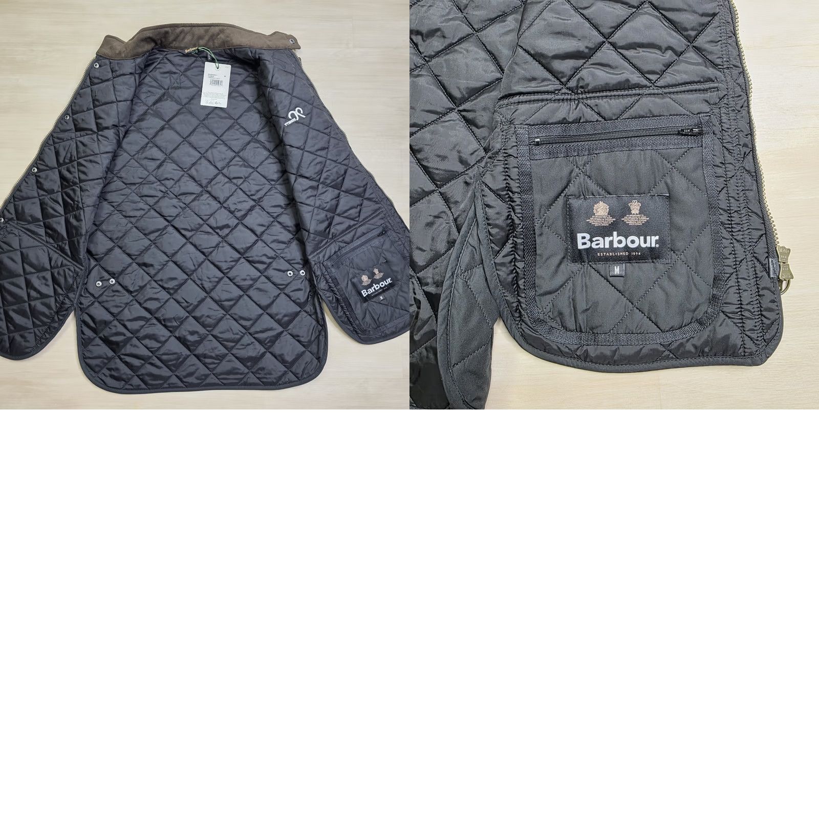 Barbour Barbour Lowerdale Gilet Black Quilted Vest Full Zip Snap 90 Ninety Size Medium Mens Vest Quilted Barbour Full Zip Snap Black M Size US M / EU 48-50 / 2 - 8 Thumbnail