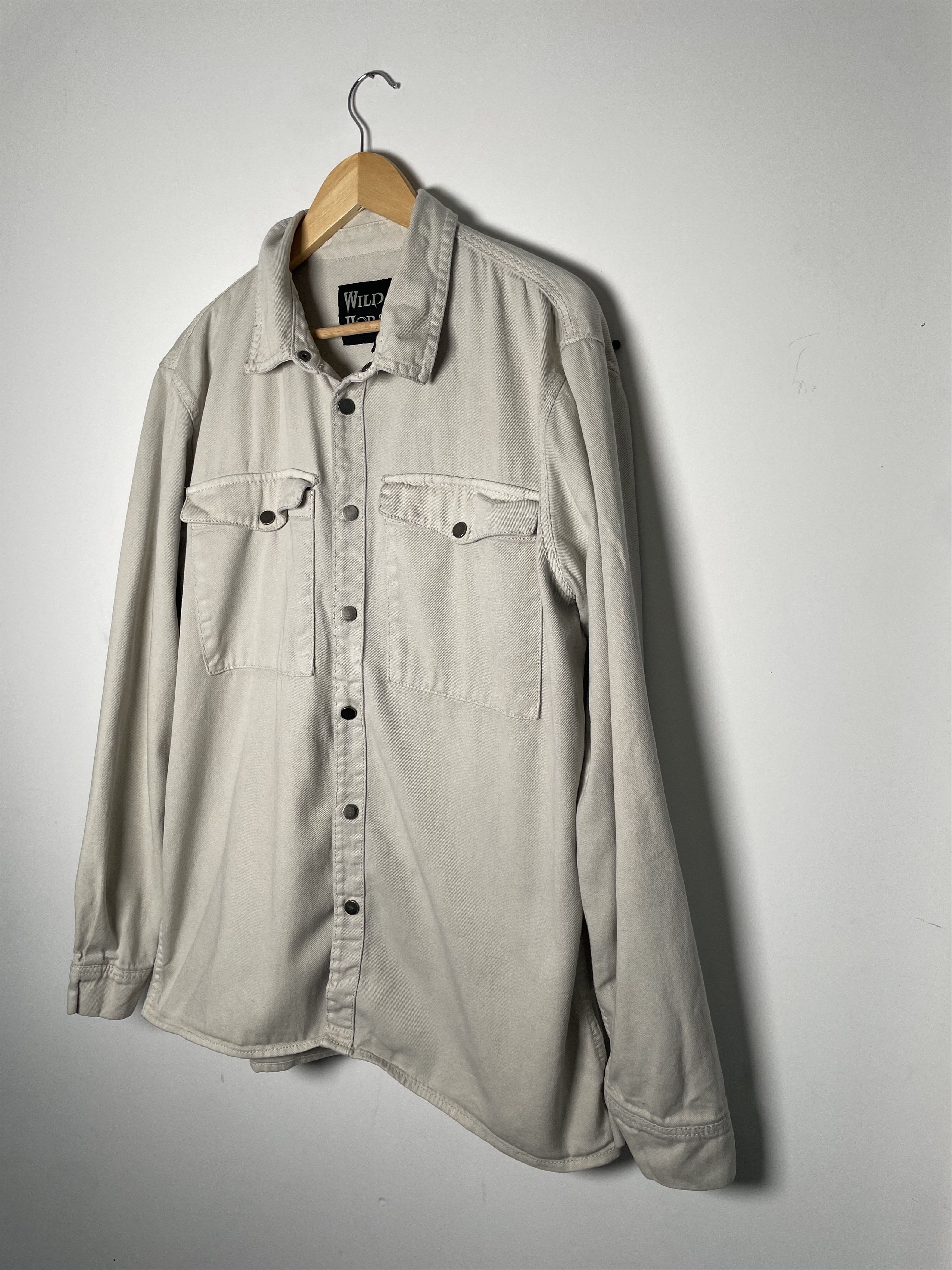 Other Wild Horse Stone Twill Shirt Jacket (L) Size US L / EU 52-54 / 3 - 5 Thumbnail
