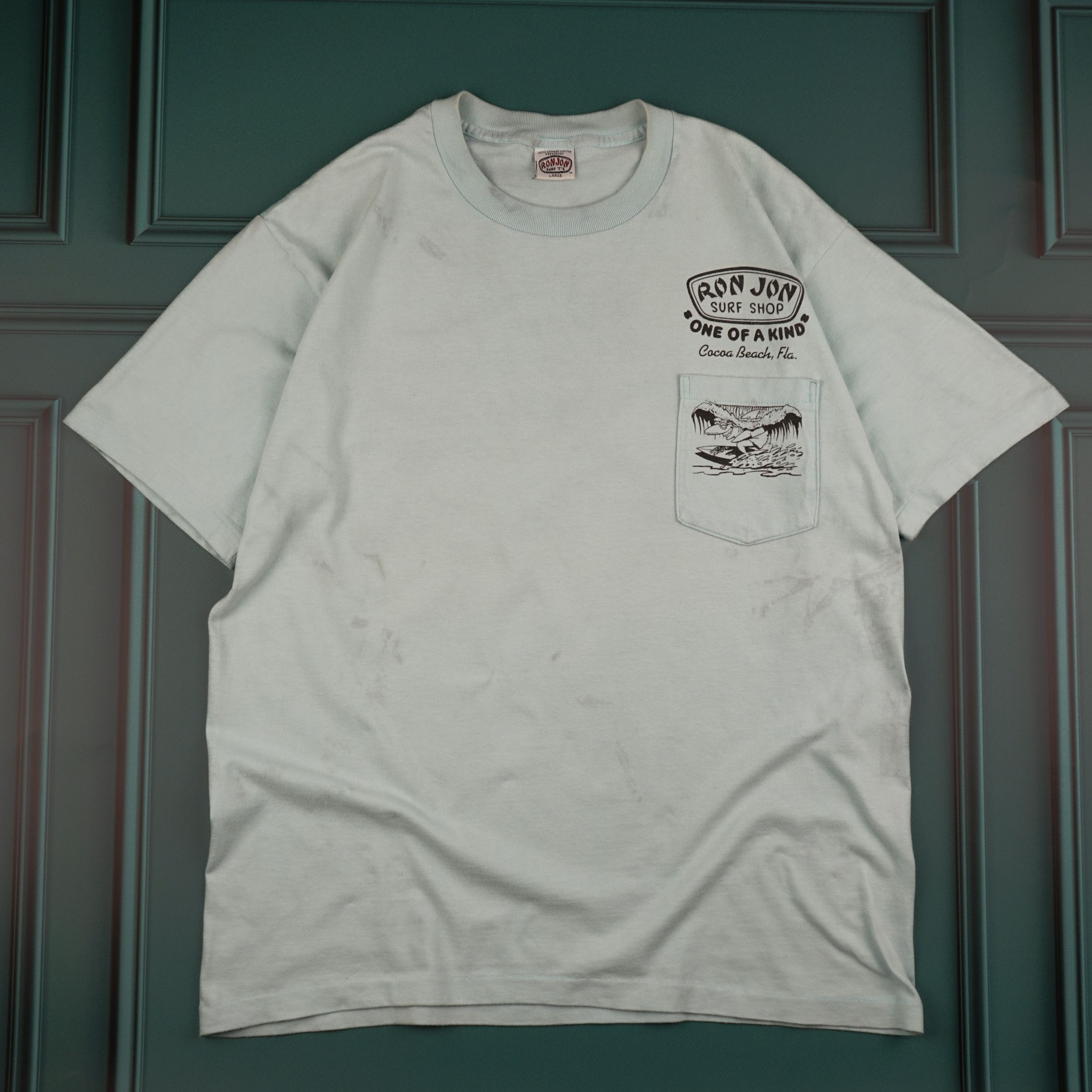 Ron Jon Surf Shop × Vintage Vintage 1986 Ron Jon Surf Shop T-Shirt Size US M / EU 48-50 / 2 - 6 Thumbnail
