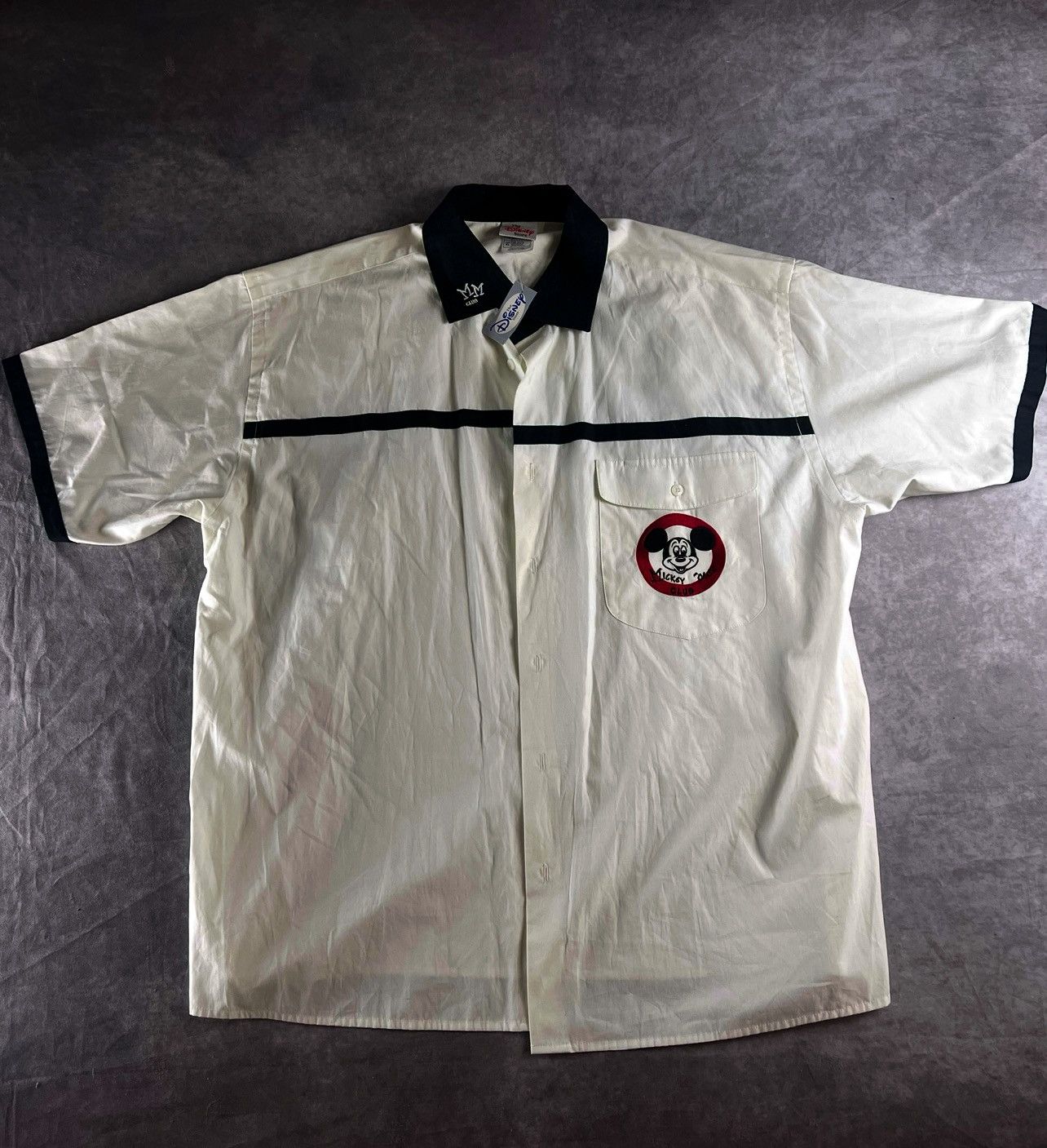 Disney Vintage 90s Mickey Mouse Club Button Down Shirt Size XL Size US XL / EU 56 / 4 - 1 Thumbnail
