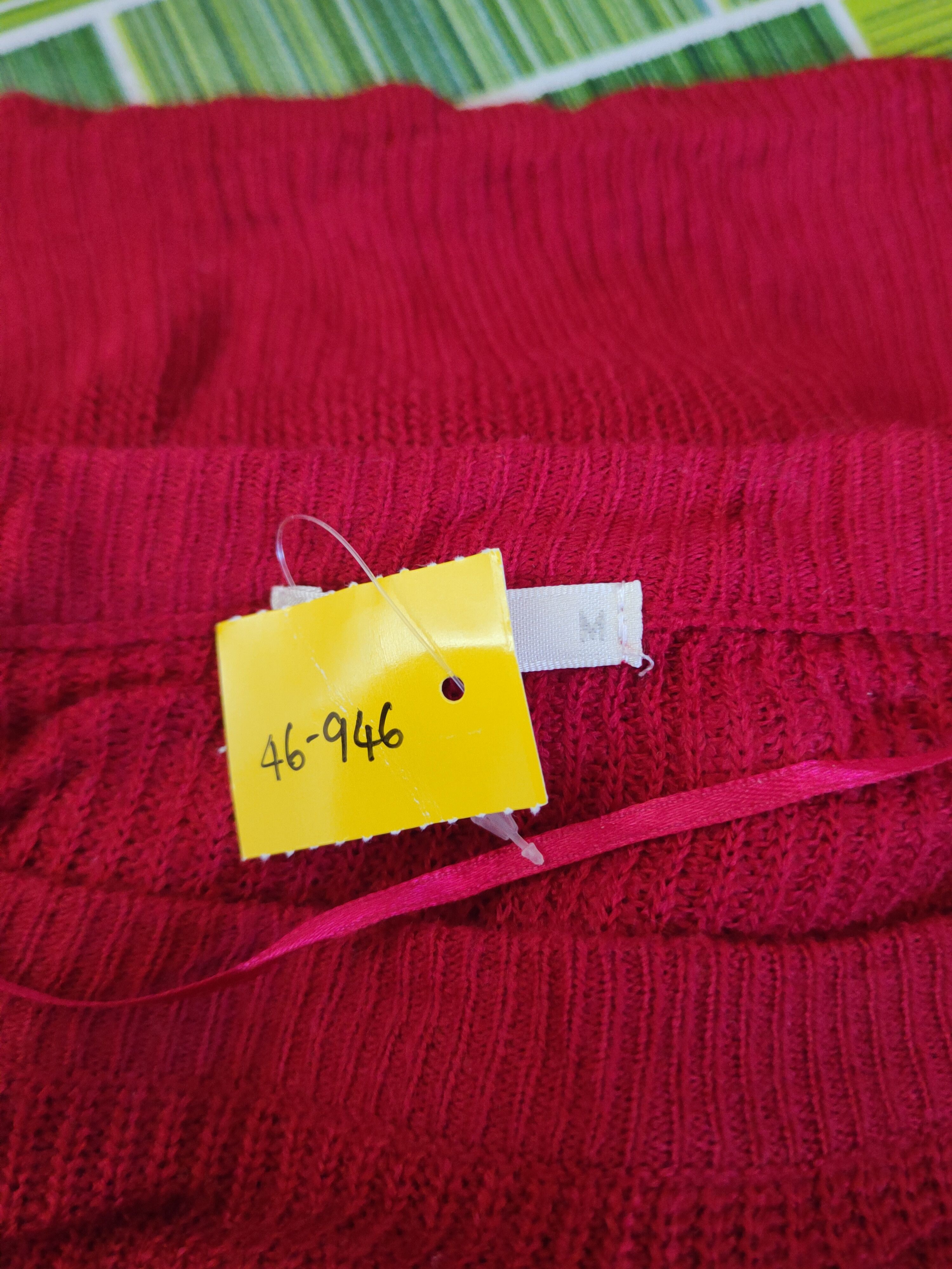 GU DL GU Red Knitwear Blouses #46-946 Size M / US 6-8 / IT 42-44 - 12 Thumbnail