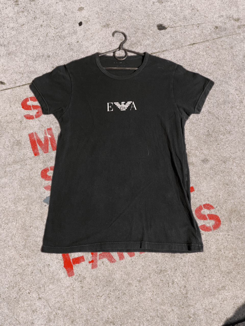 Armani × Vintage Vintage Emporio Armani Logo T Shirt Size S / US 4 / IT 40 - 1 Thumbnail
