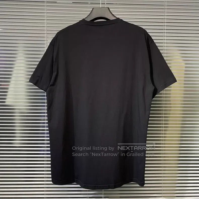 Balenciaga Balenciaga Short-sleeve T-shirt with mailbox letter print Size US M / EU 48-50 / 2 - 2 Thumbnail