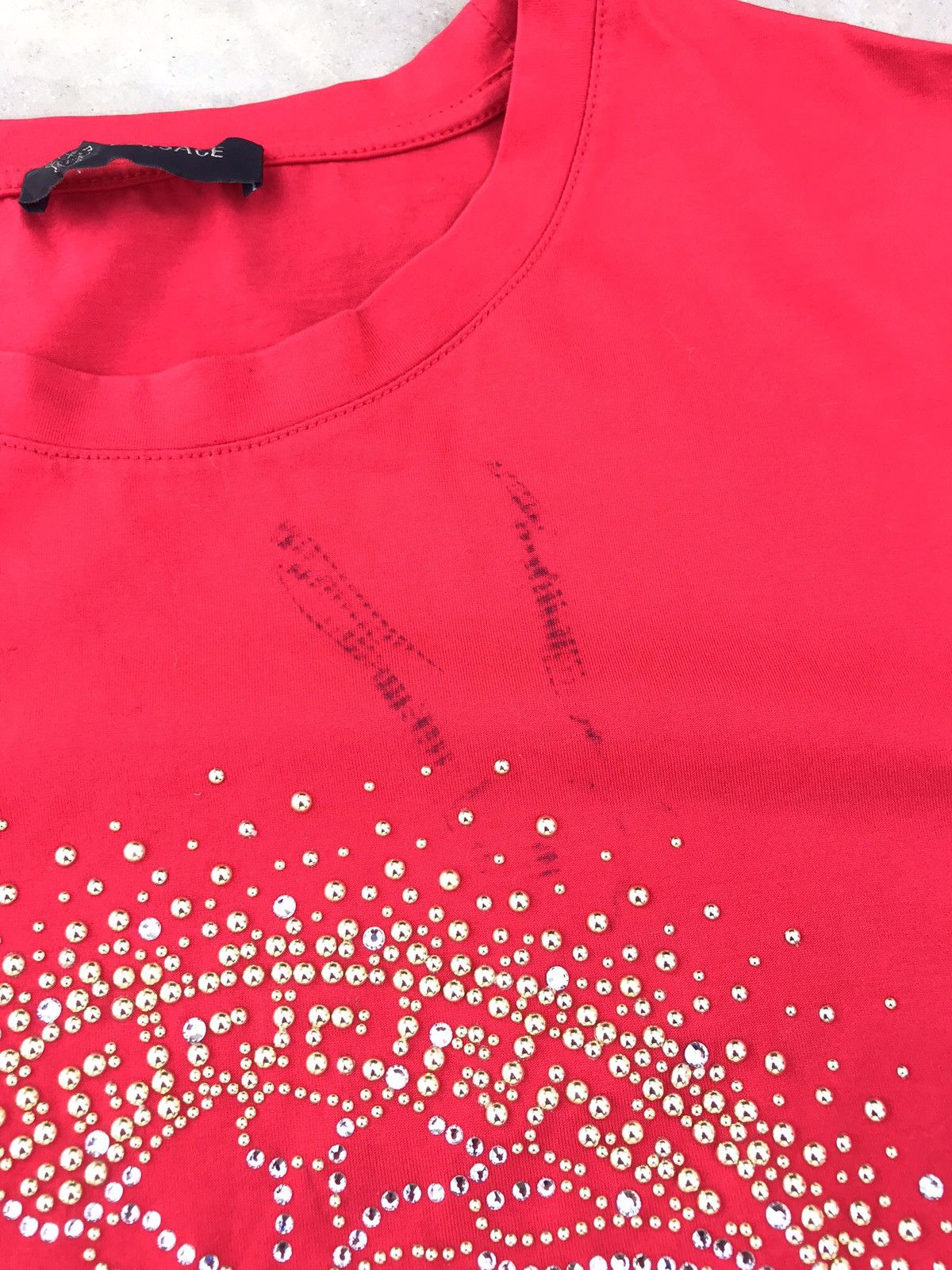 Versace Versace red tshirt Size XL / US 12-14 / IT 48-50 - 4 Thumbnail