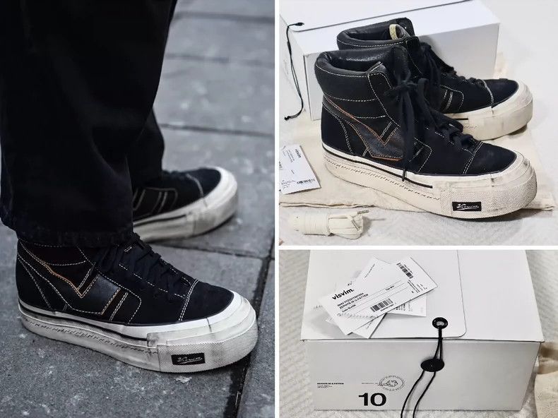 Visvim Visvim 22aw Zephyr Hi G.Patten used board shoes-2506 Size US 10 / EU 43 - 1 Thumbnail
