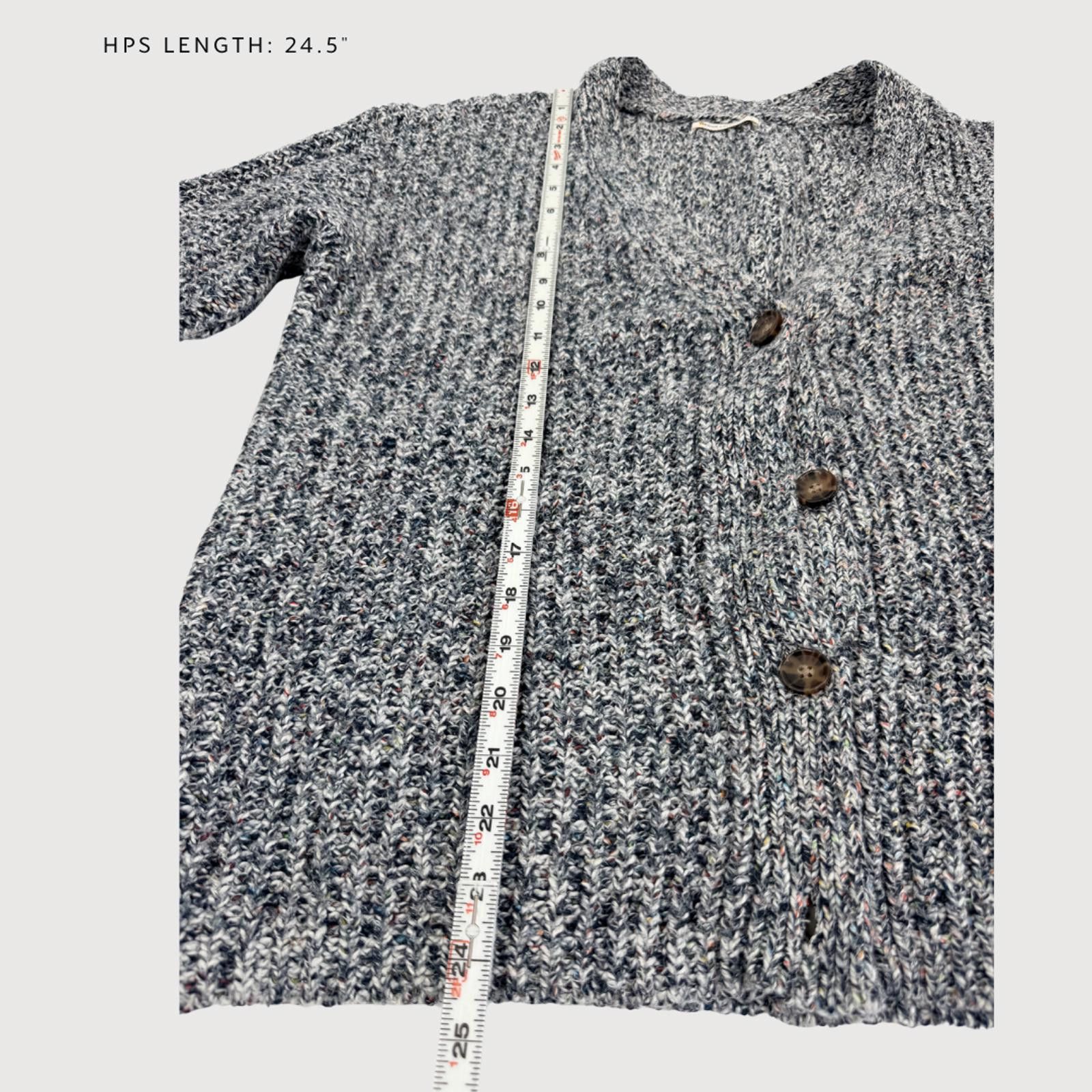 Marine Layer Marine Layer Quinn Chunky Cardigan Grey Marl S Size S / US 4 / IT 40 - 8 Thumbnail