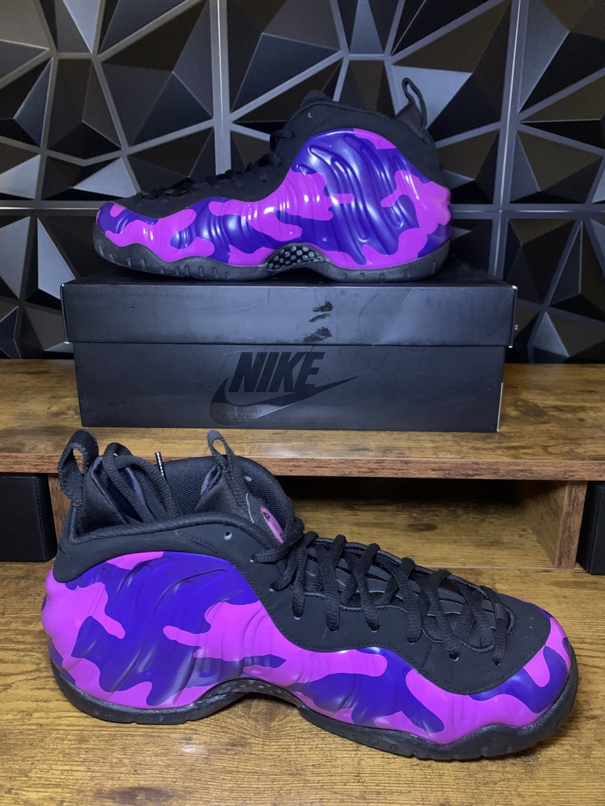 Nike Air Foamposite Pro Purple Camo