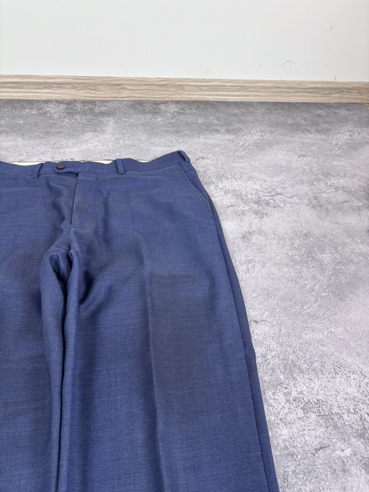 Suitsupply Suitsupply Sienna Men’s 2-Piece Blue Super 130’s Wool Suit Size 38R - 13 Thumbnail