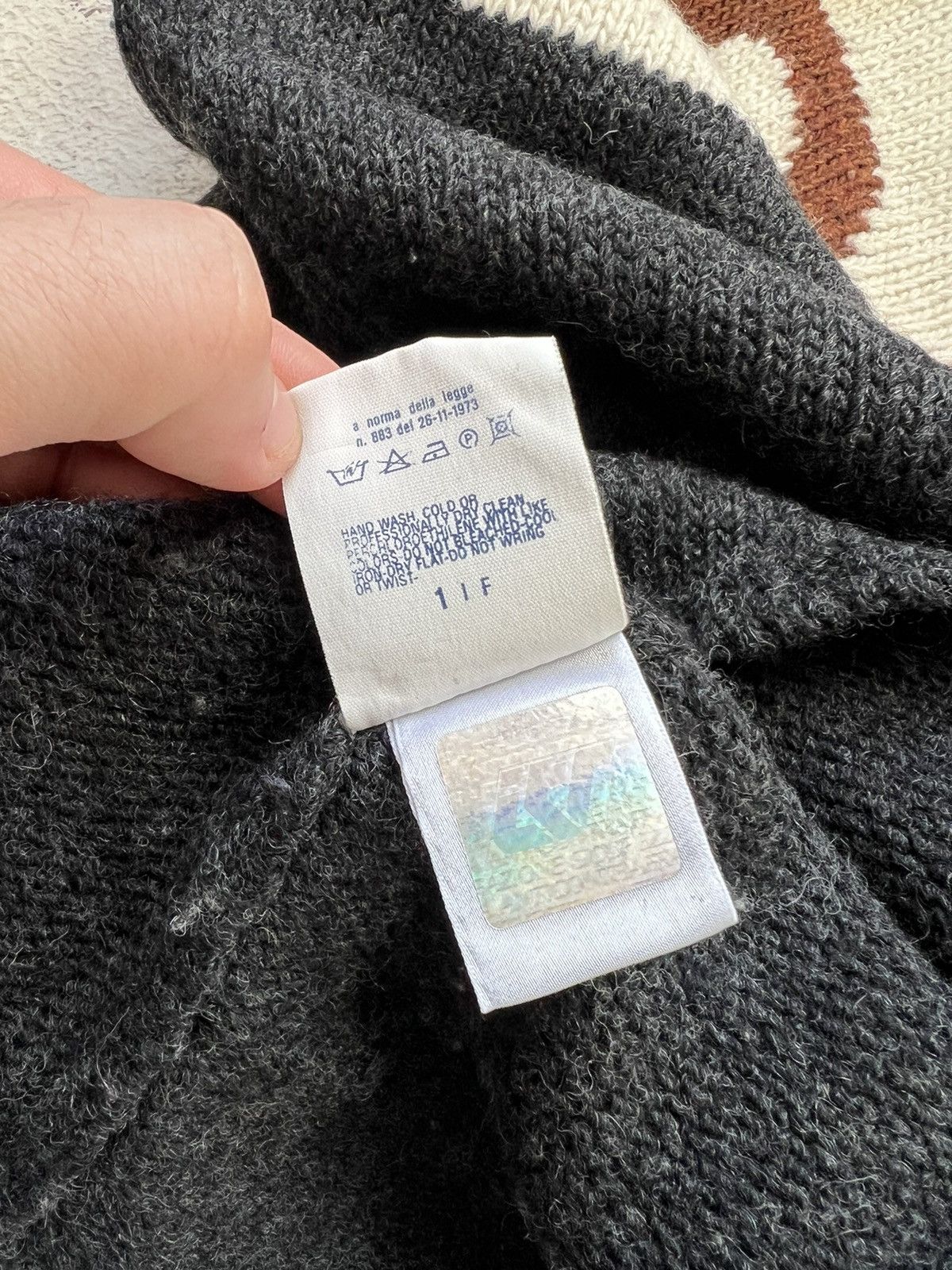 Dolce & Gabbana Dolce & Gabbana Vintage Logo Wool Turtleneck Sweater Size US M / EU 48-50 / 2 - 7 Thumbnail