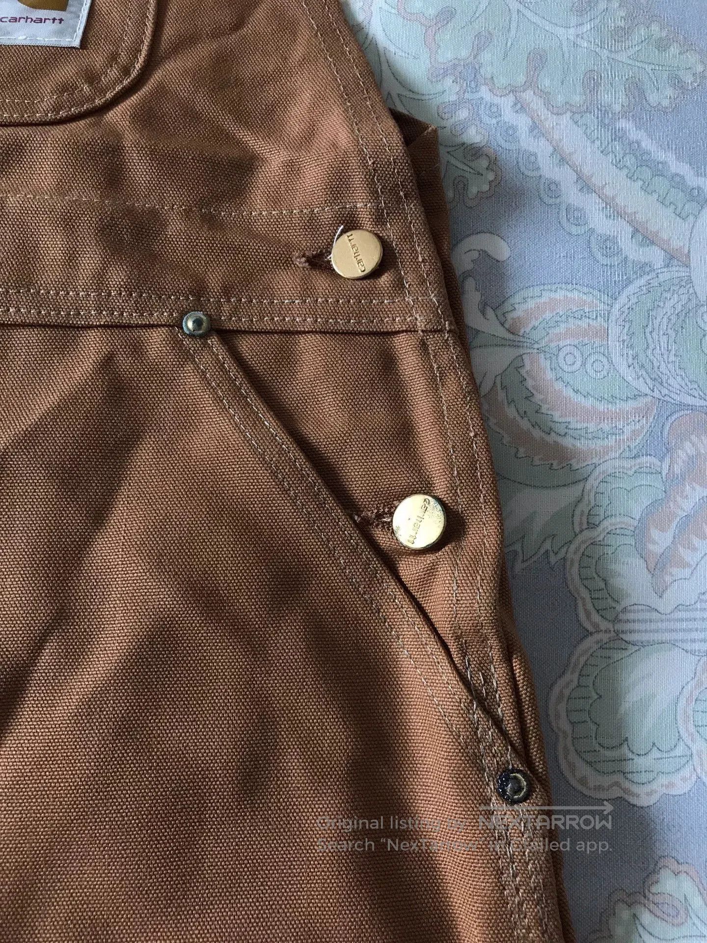 Carhartt 1970s Carhartt Vintage USA Canvas Overalls. Size US 38 / EU 54 - 7 Thumbnail