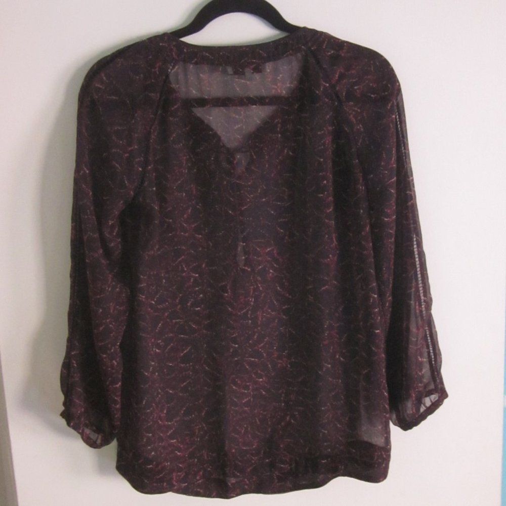 Iro I. R. O. Sheer Blouse with Leather Tie 36 / S Size S / US 4 / IT 40 - 4 Thumbnail