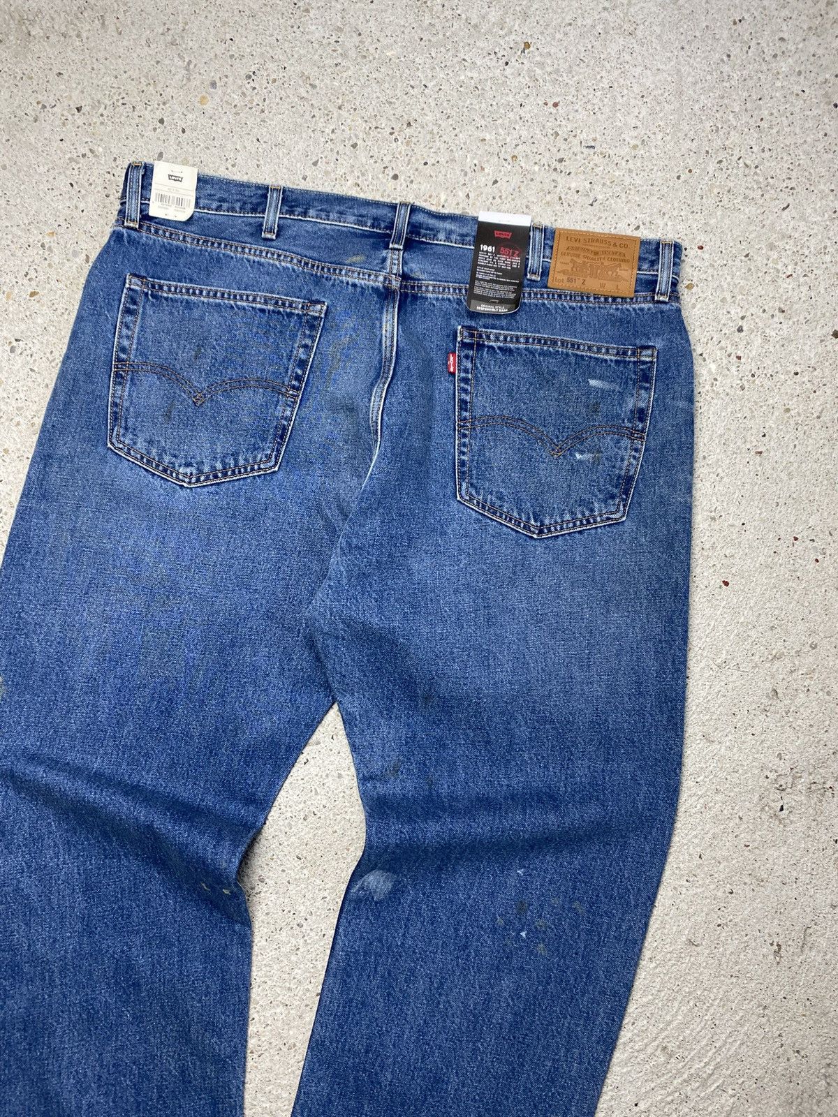 Levi's Vintage Clothing Levis 551 new with tags jeans paint trashed 1961 Size US 42 / EU 58 - 9 Thumbnail