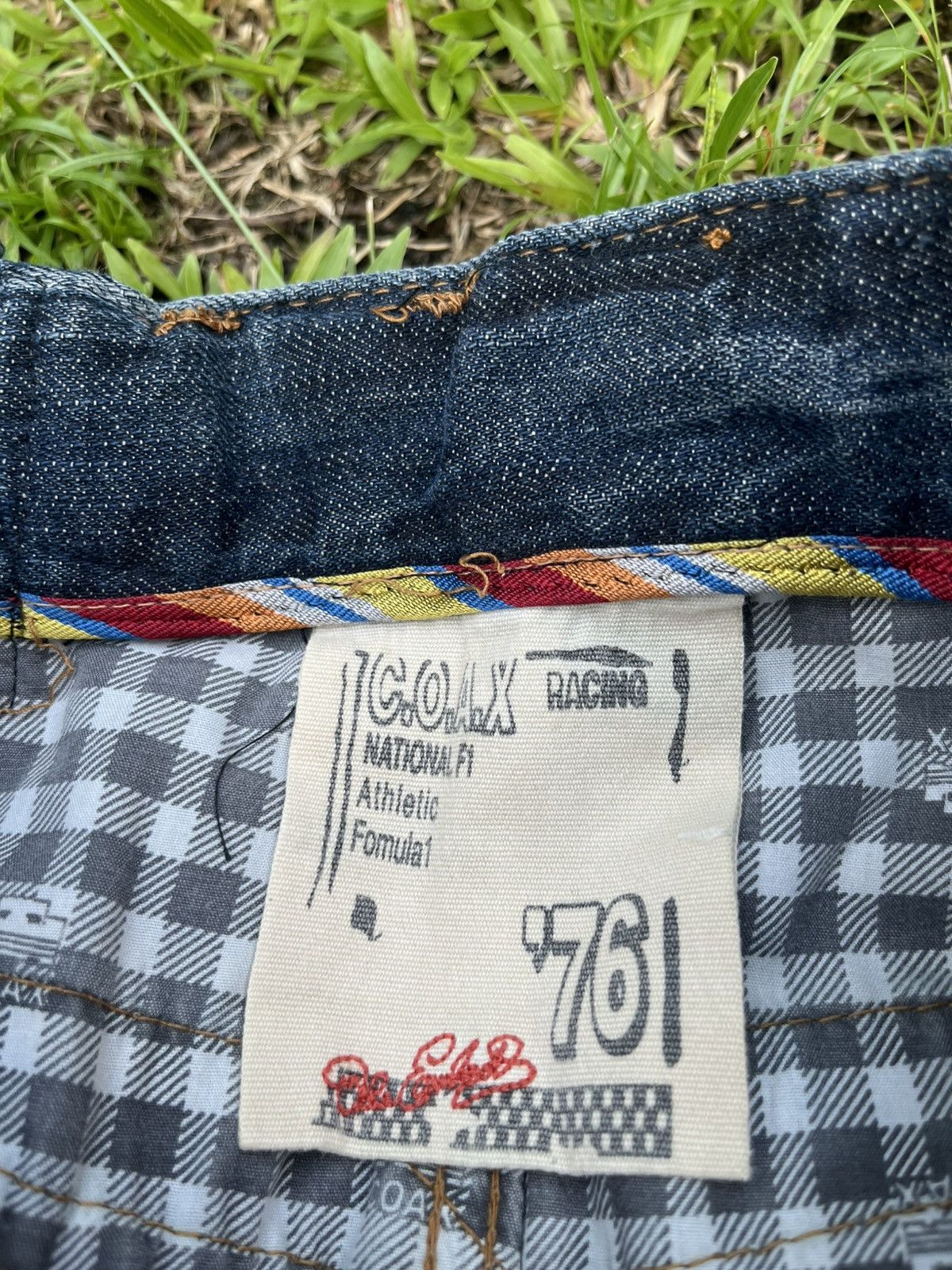 Japanese Brand Coax Racing Jeans Japanese Isfixwasnine Y2K Style Vintage Size US 34 / EU 50 - 5 Thumbnail