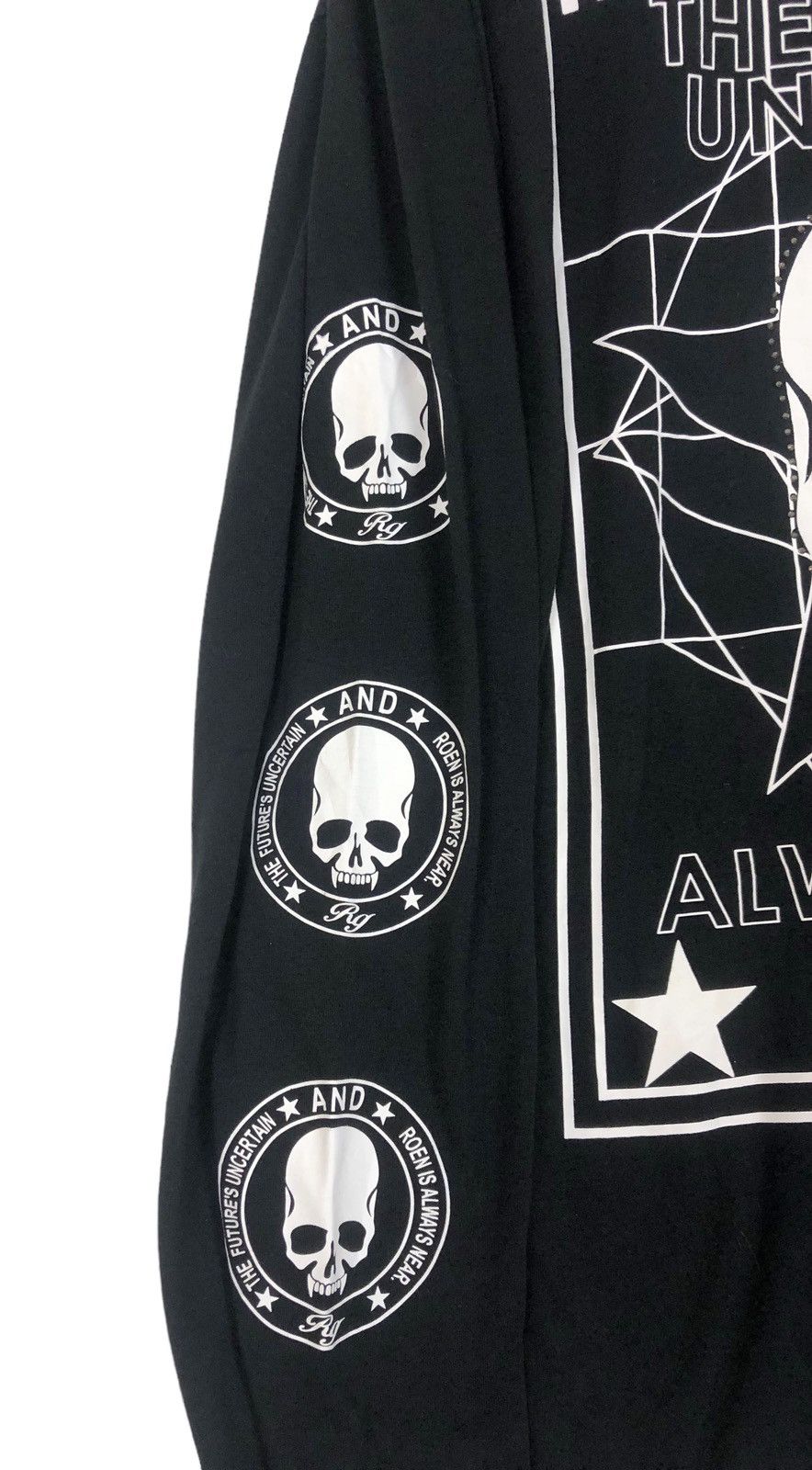 Japanese Brand Oversized Roen Grande Bones Longsleeve T shirt Size US XXL / EU 58 / 5 - 7 Thumbnail