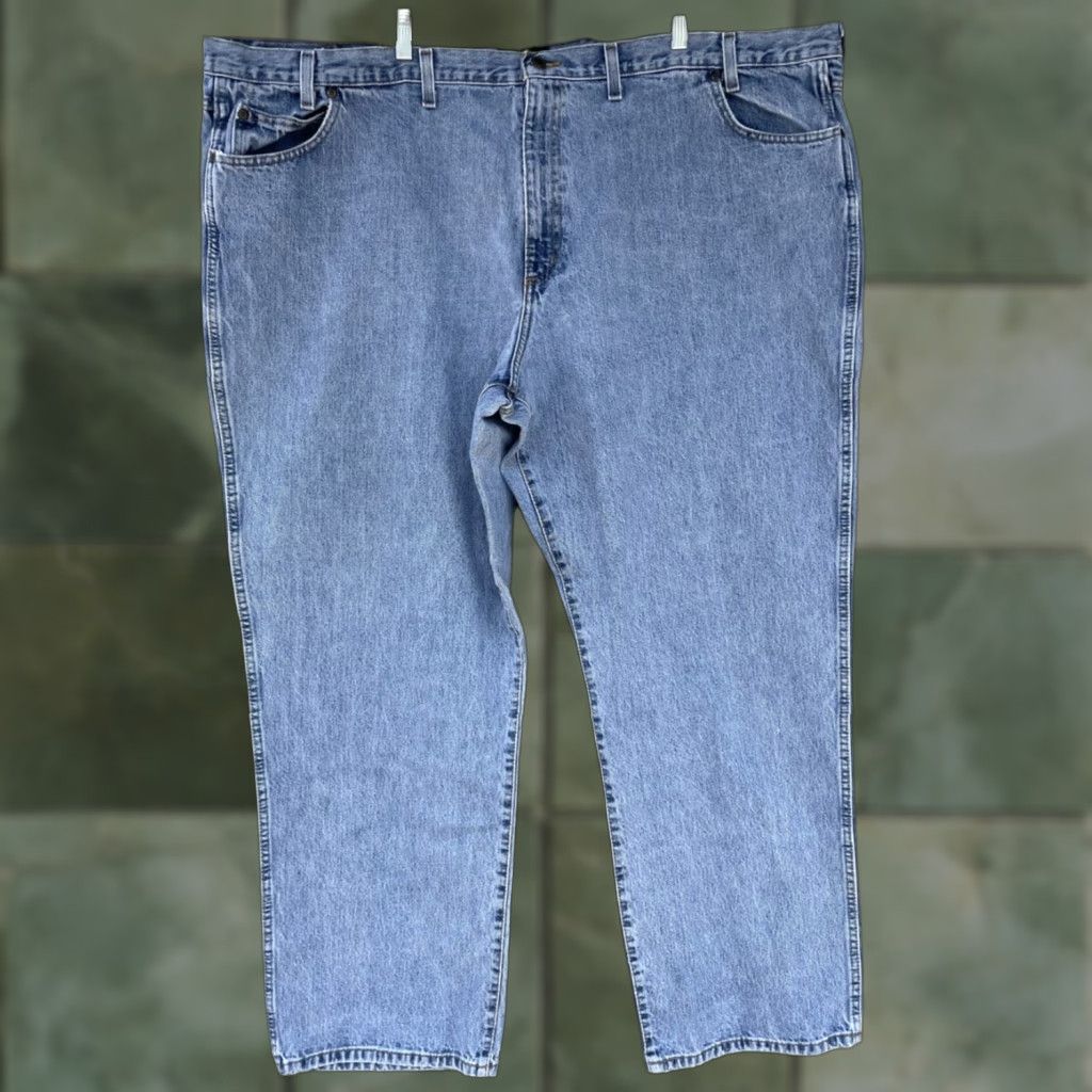 Denime RedHead Jeans Mens 52x32 Blue Relaxed Fit Denim Cotton COTTON Logo Vintage No Size US 36 / EU 52 - 1 Thumbnail