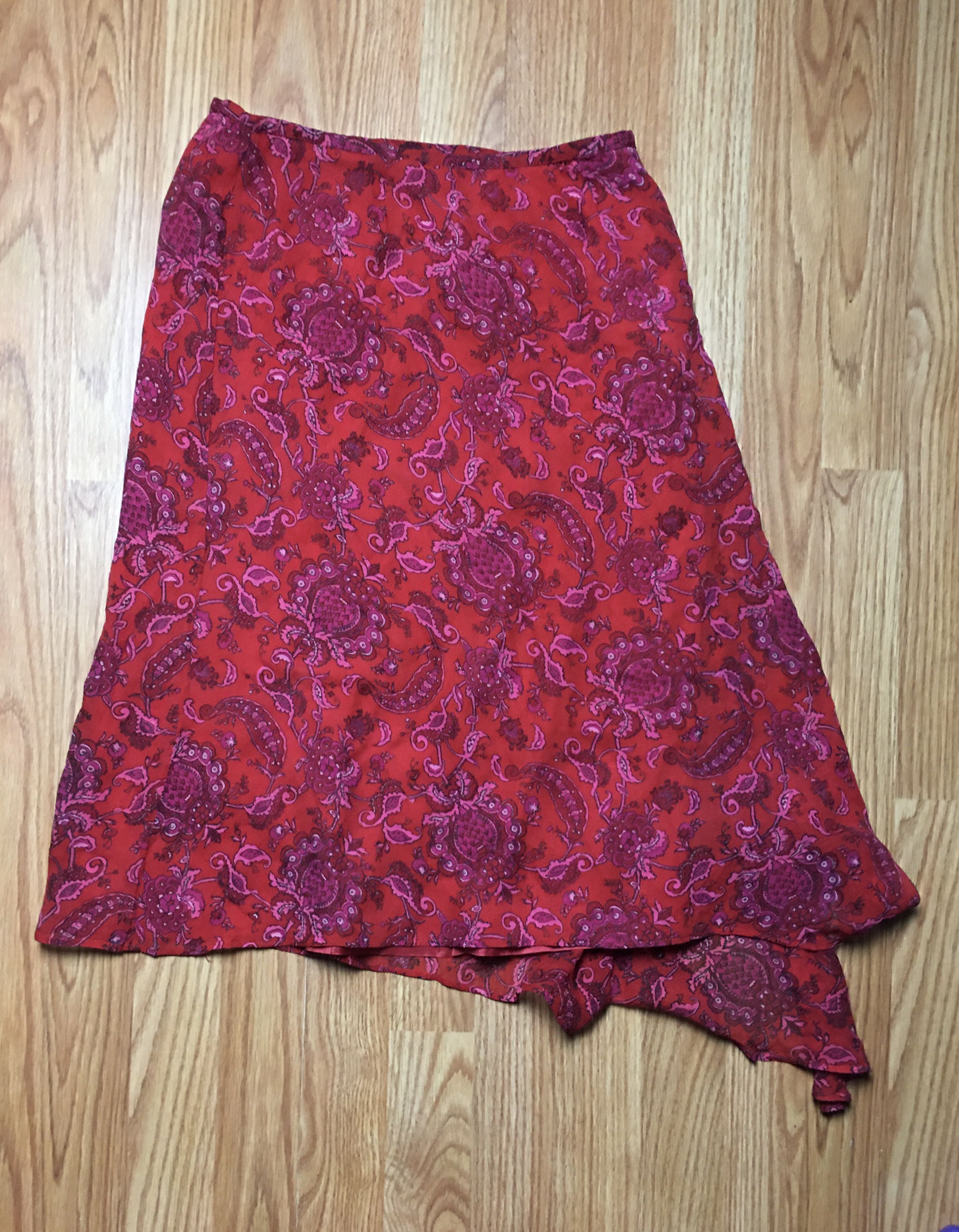 Isabel Marant Isabel Marant Silk Skirt Paisley Print Design Size 2 FR 40 Size 28" / US 6 / IT 42 - 5 Thumbnail