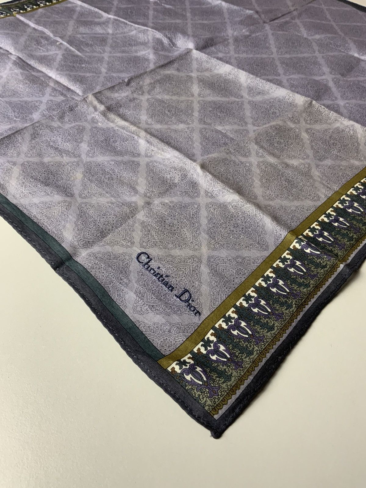 Christian Dior Monsieur Christian Dior Spellout Embroidery Handkerchief/Bandana Size ONE SIZE - 5 Thumbnail